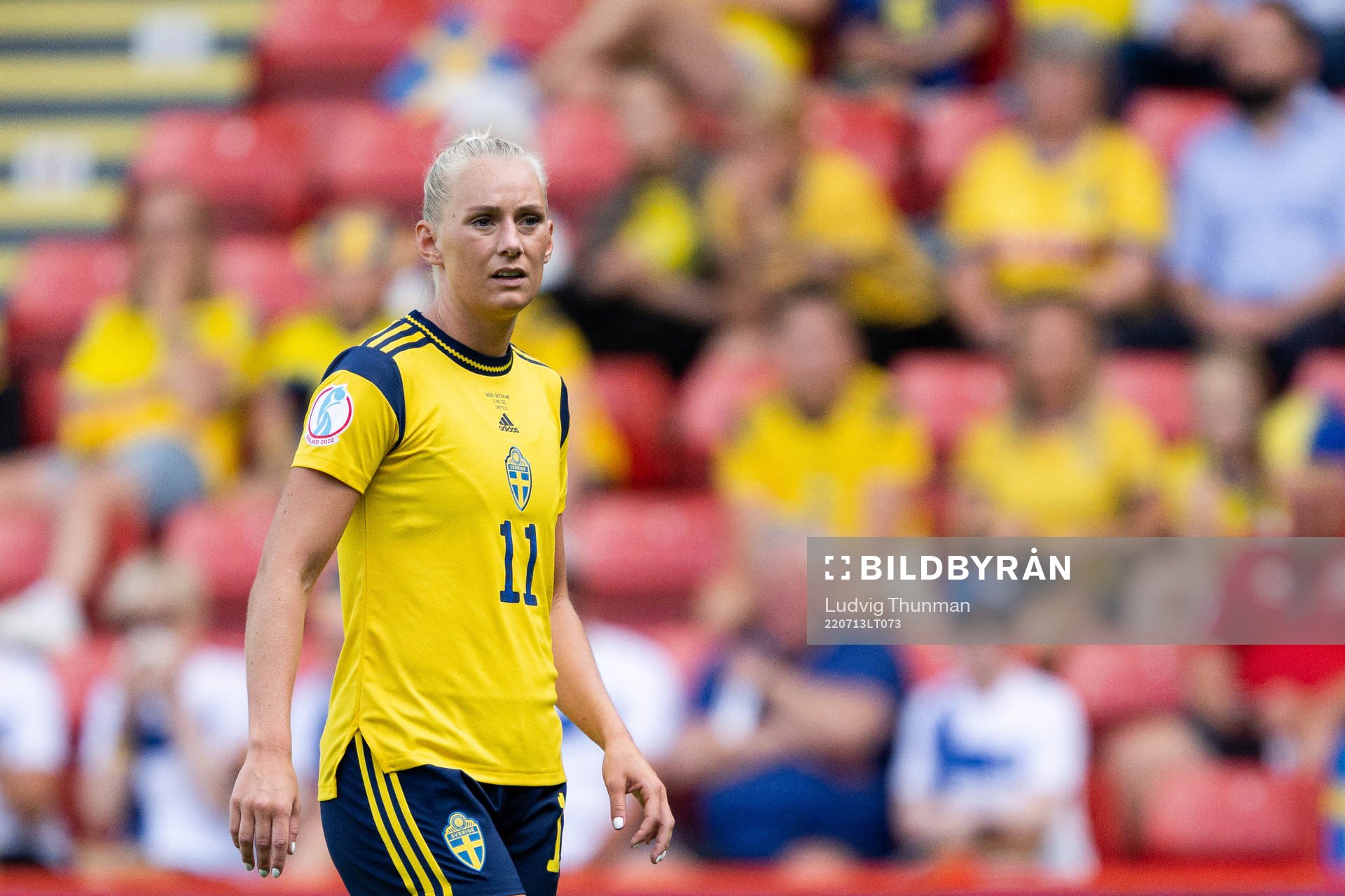 Stina Blackstenius of the Swedish women's national football