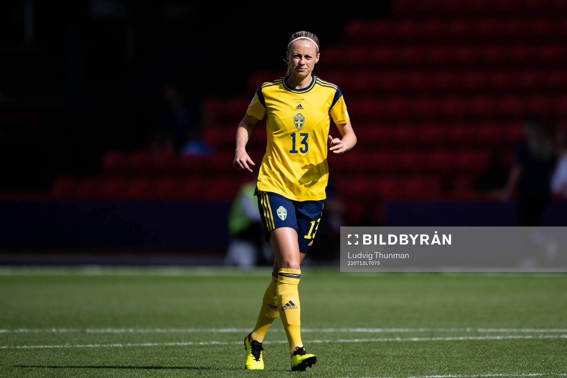Amanda Ilestedt of Sweden