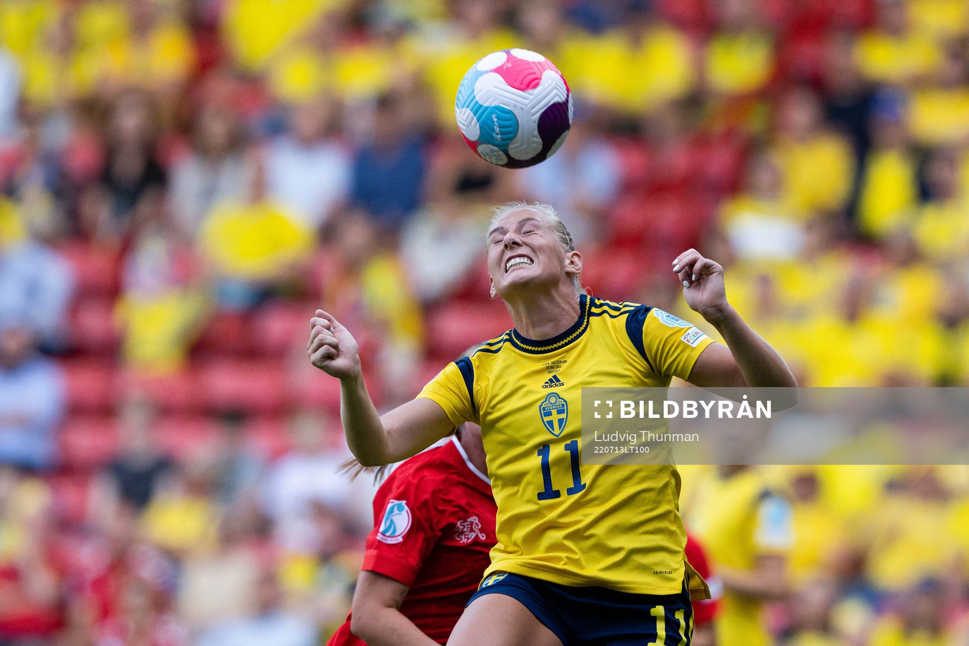 Stina Blackstenius of Sweden