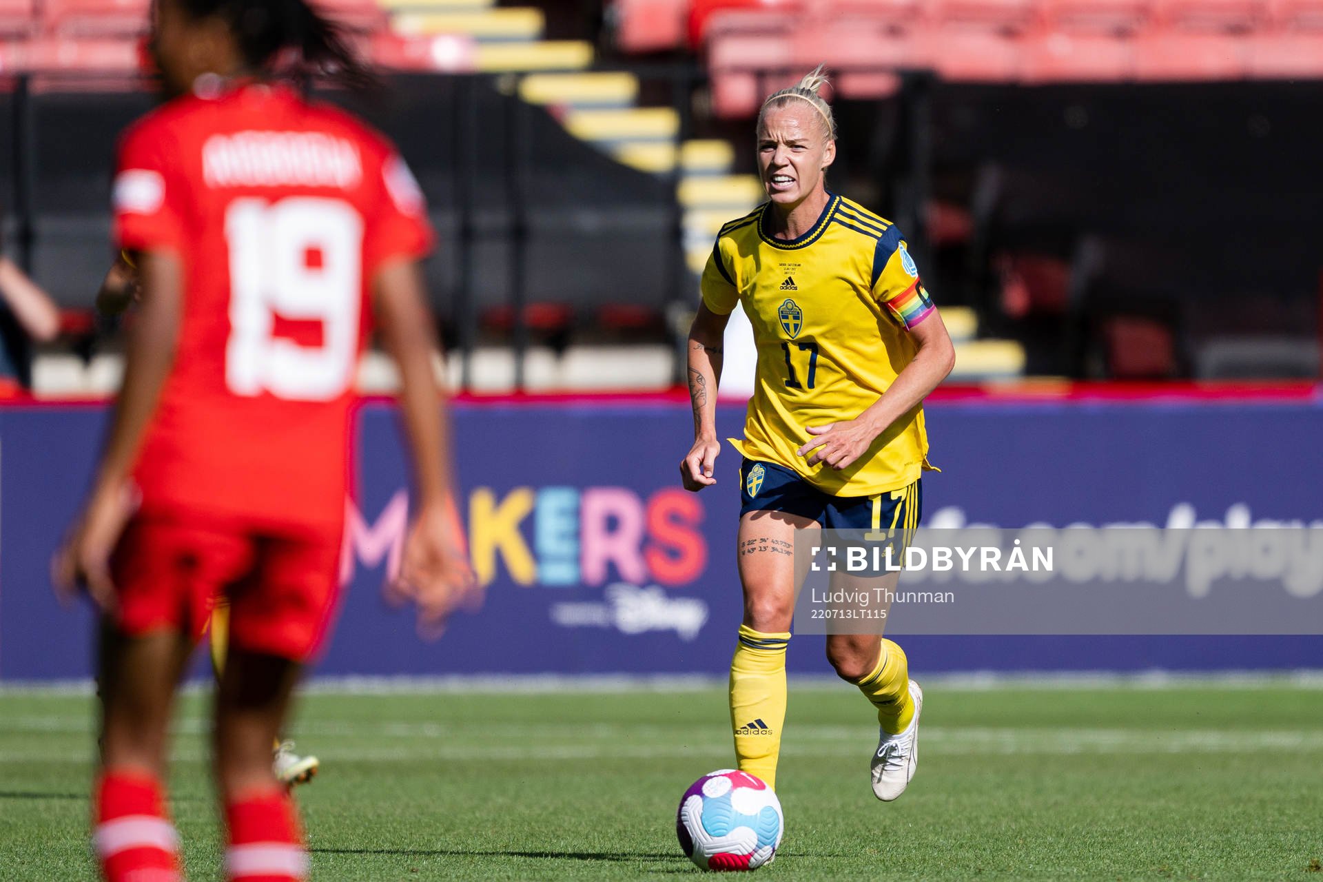 Caroline Seger of Sweden