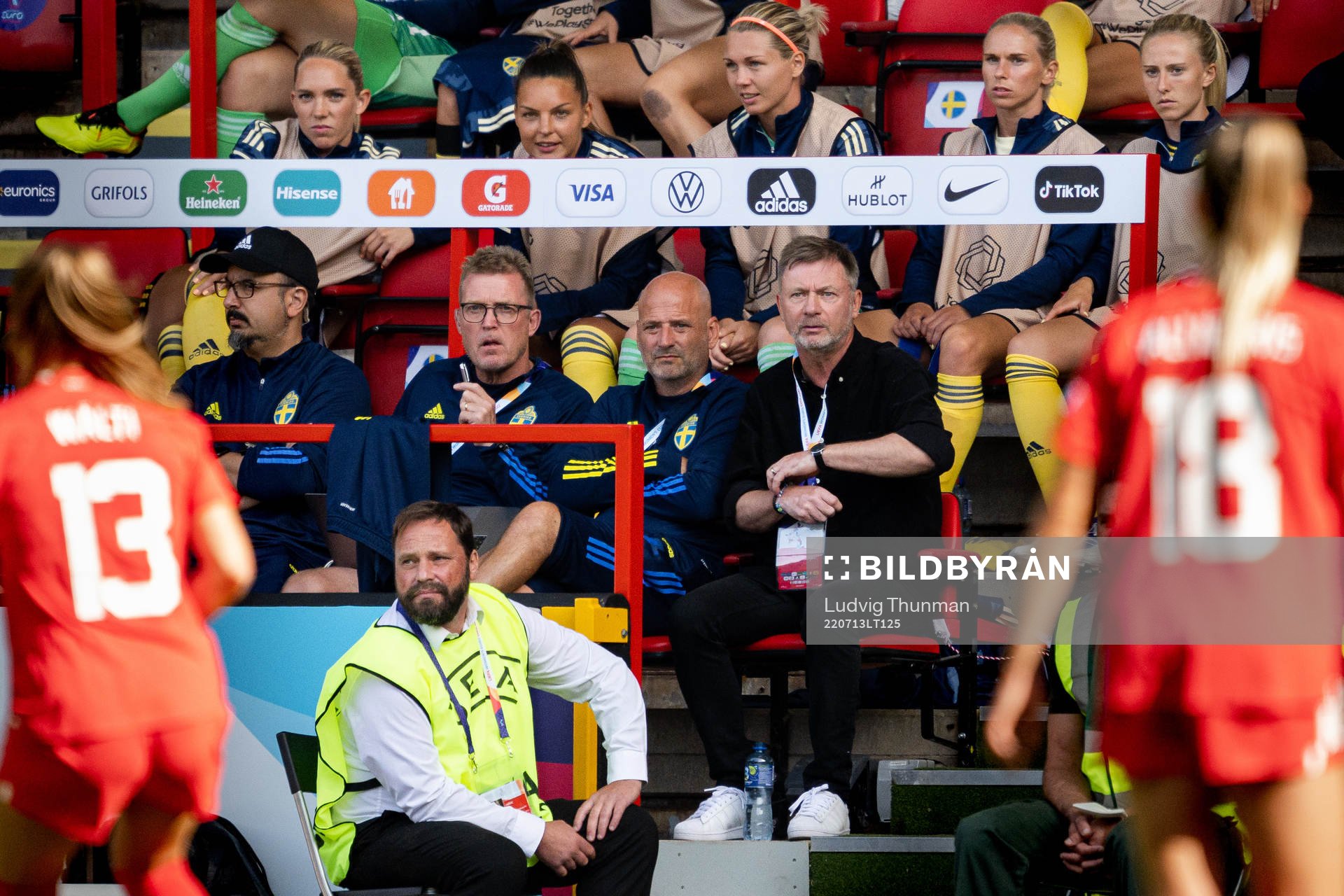 Head coach Peter Gerhardsson of Sweden