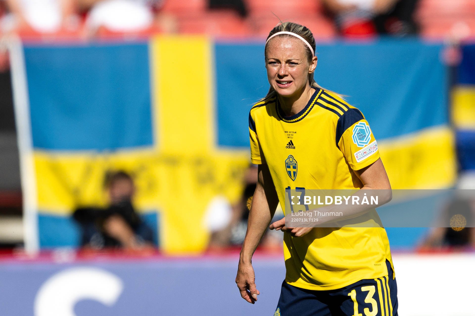Amanda Ilestedt of Sweden