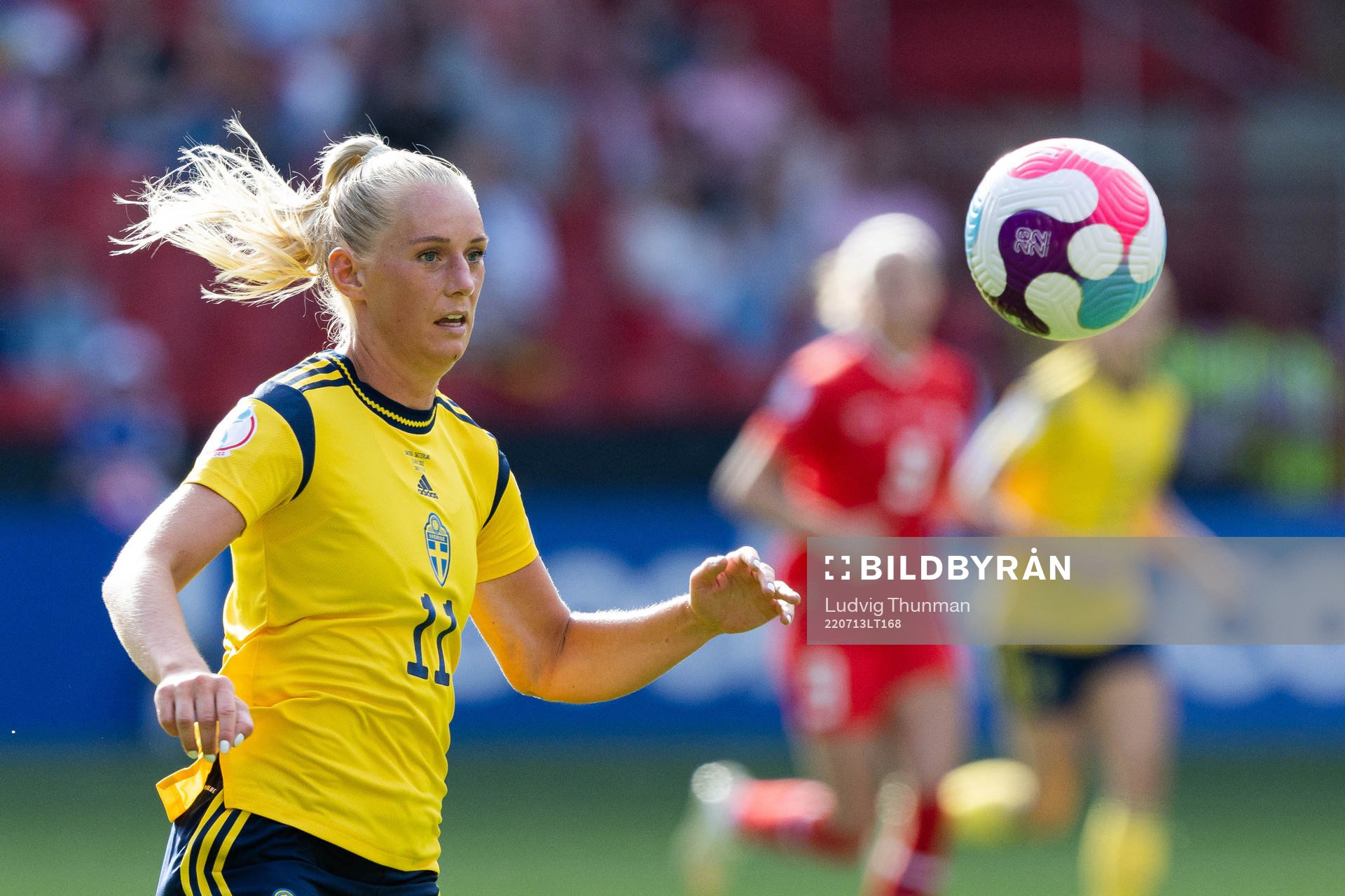 Stina Blackstenius of Sweden