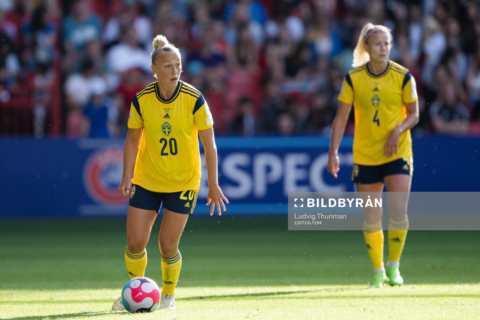 Hanna Bennison and Hanna Glas of Sweden