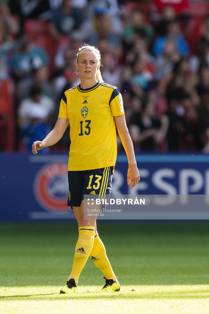 Amanda Ilestedt of Sweden