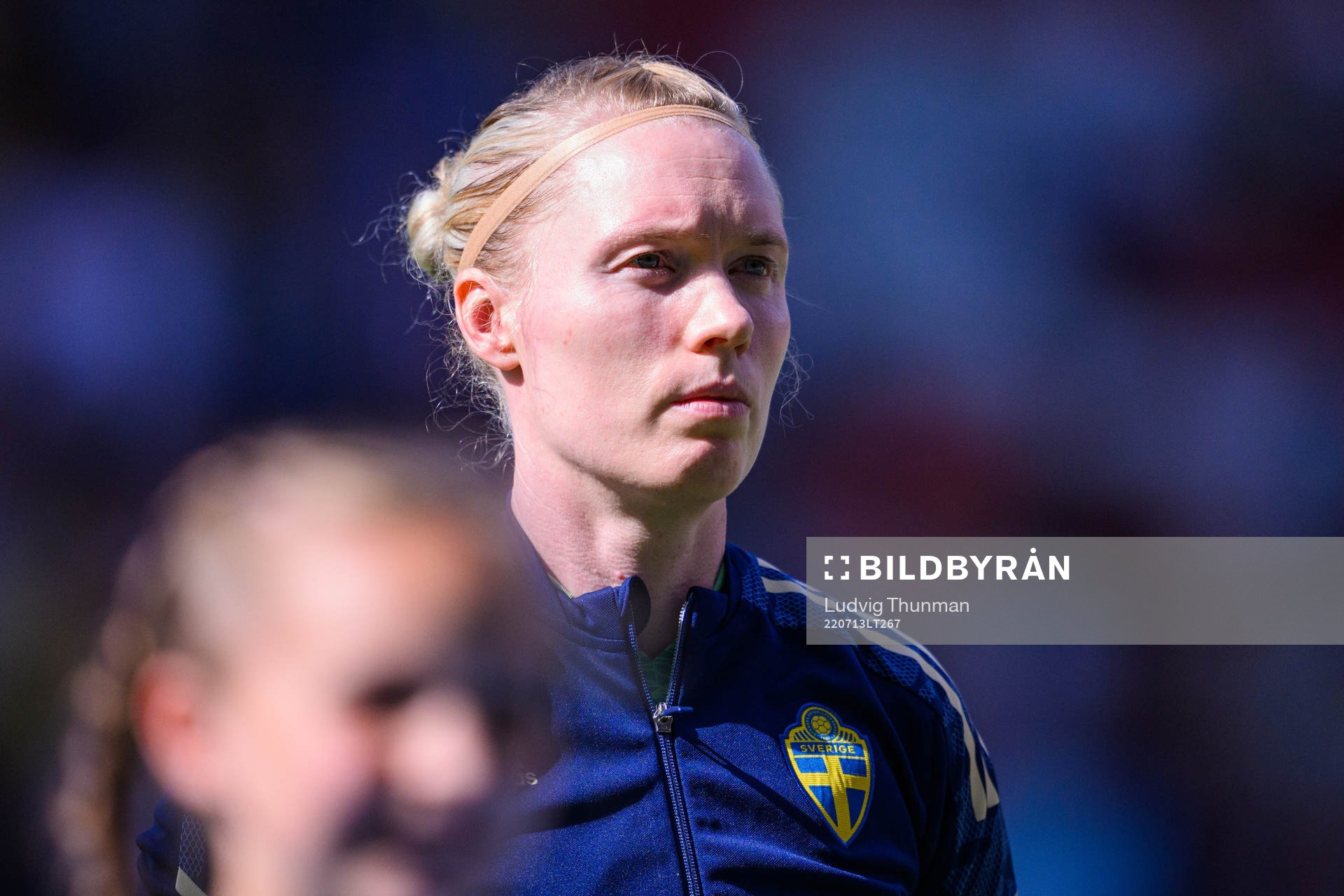 Goalkeeper Hedvig Lindahl of Sweden