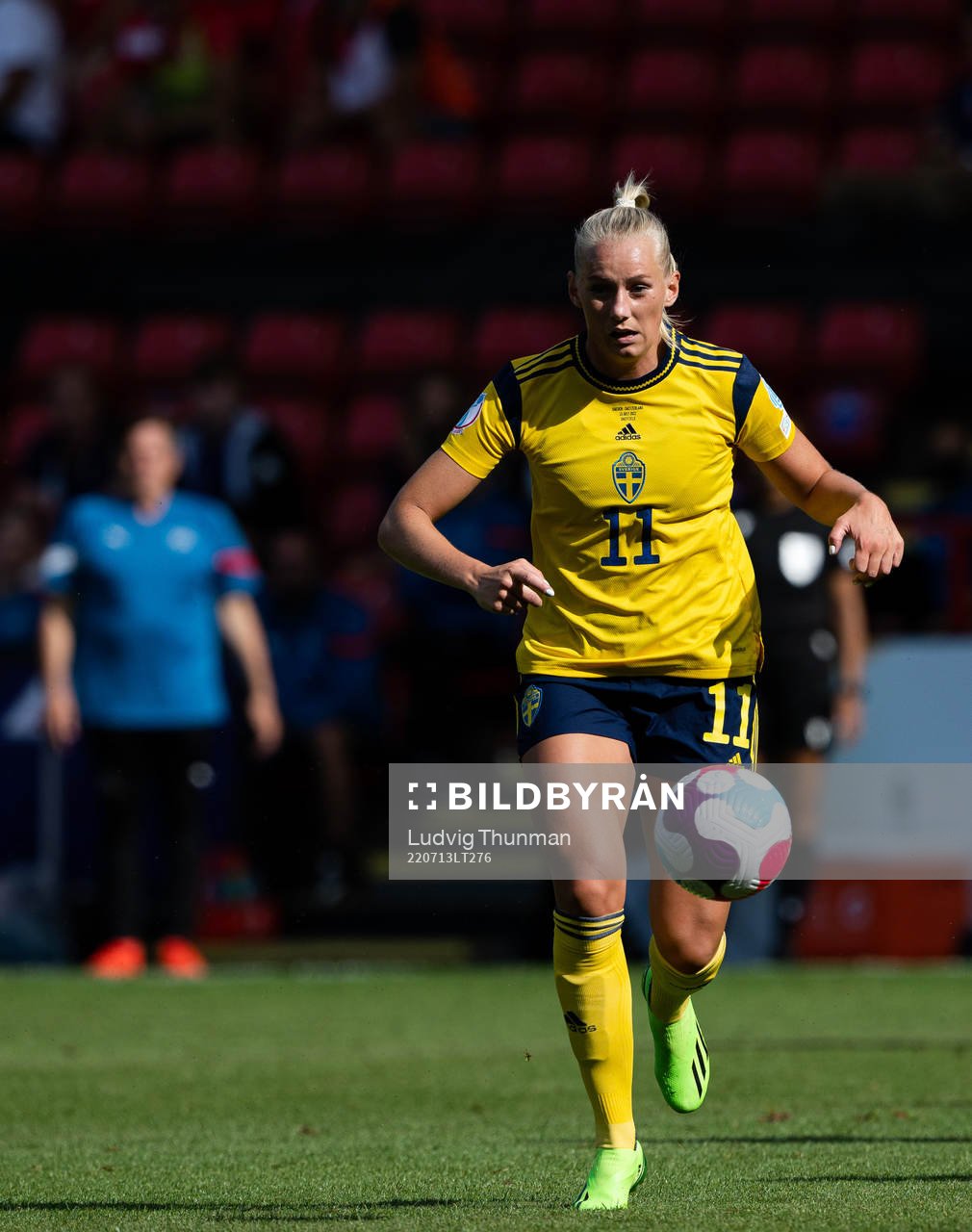Stina Blackstenius of Sweden