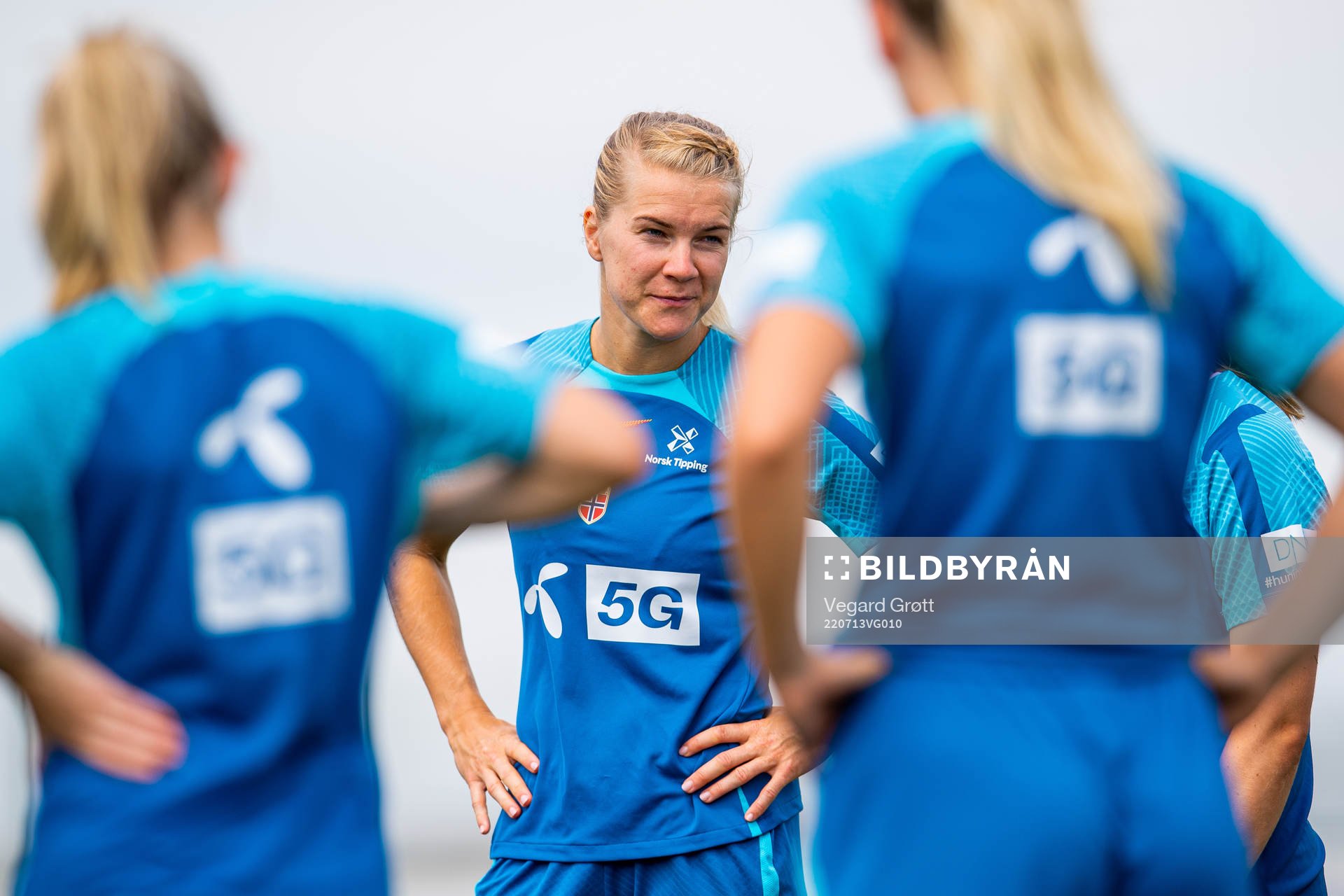 Ada Hegerberg of the Norwegian national football team at a