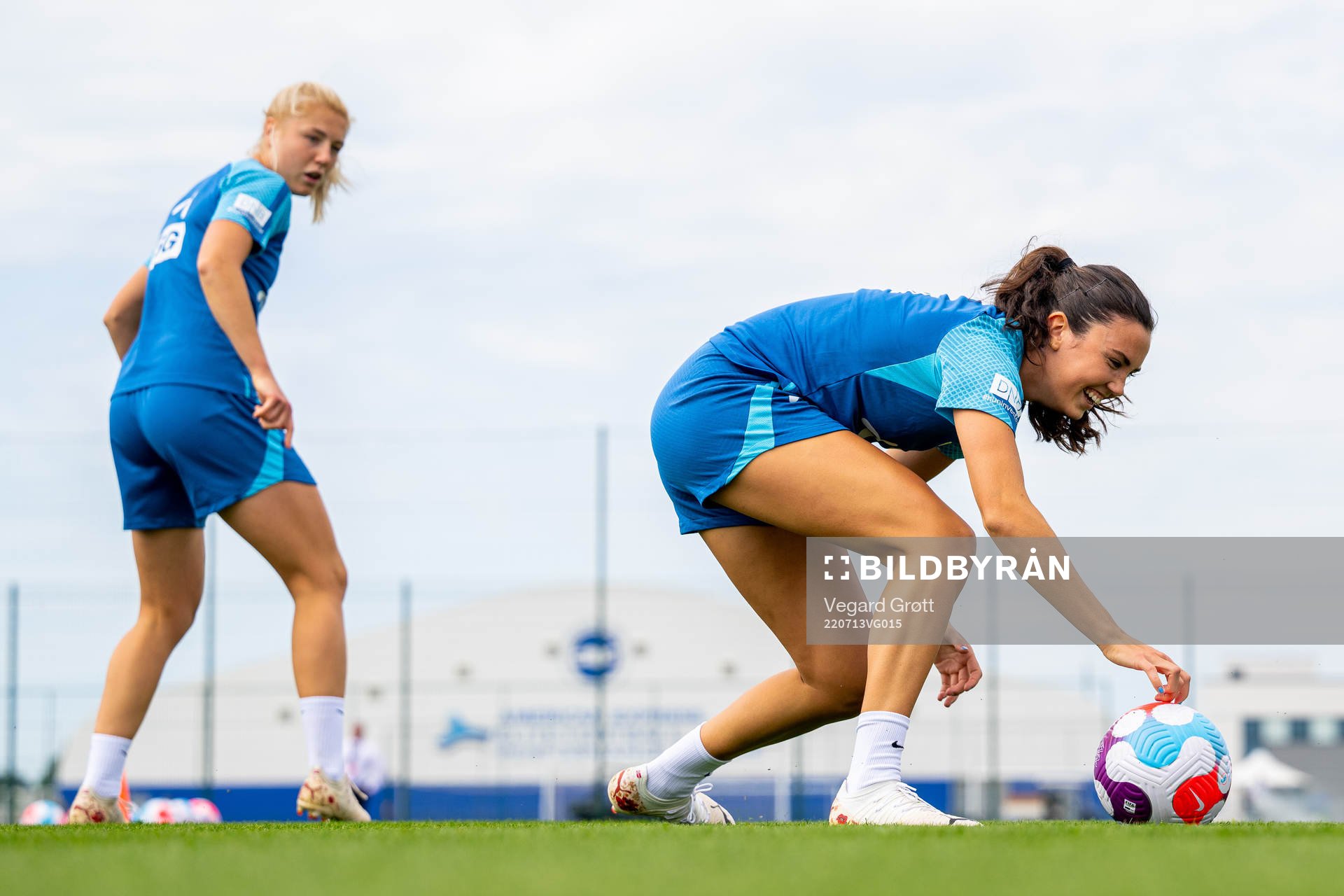 Sophie Román Haug and Ingrid Syrstad Engen of the