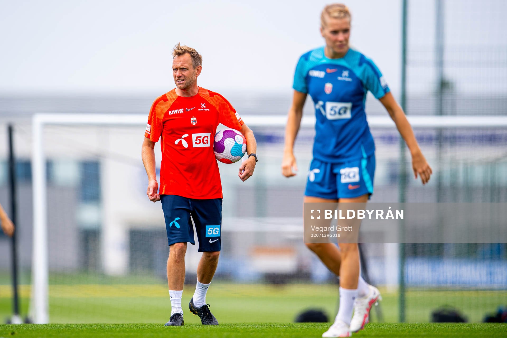 Martin Sjögren, head coach of the Norwegian national