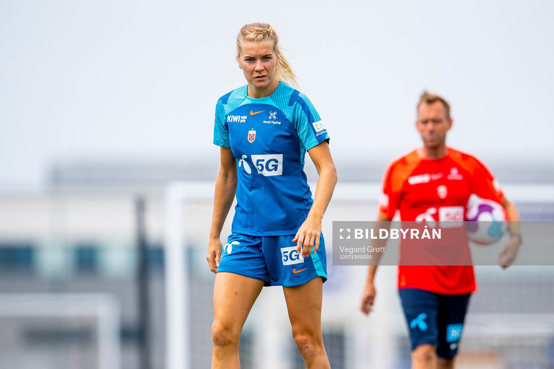 Ada Hegerberg of the Norwegian national football team at a