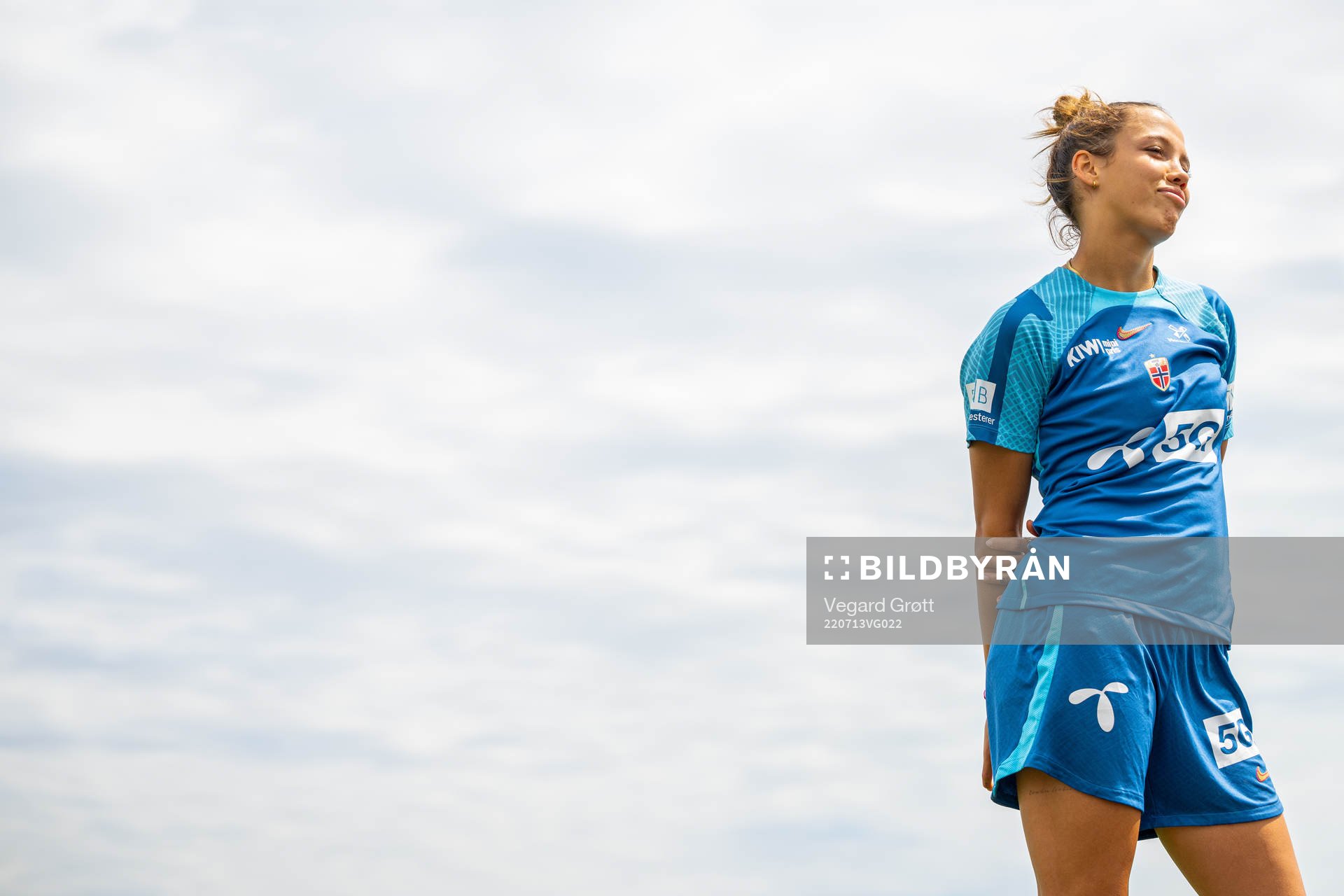 Celin Bizet Ildhusøy of the Norwegian national football