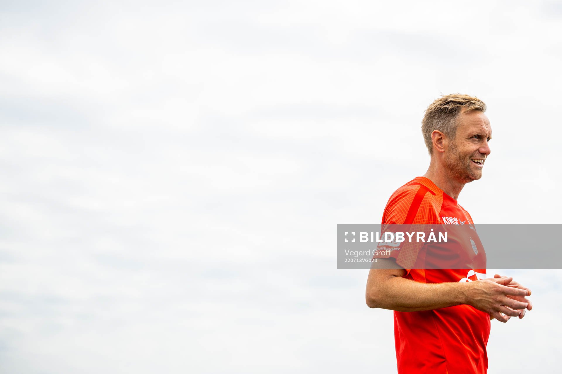 Martin Sjögren, head coach of the Norwegian national