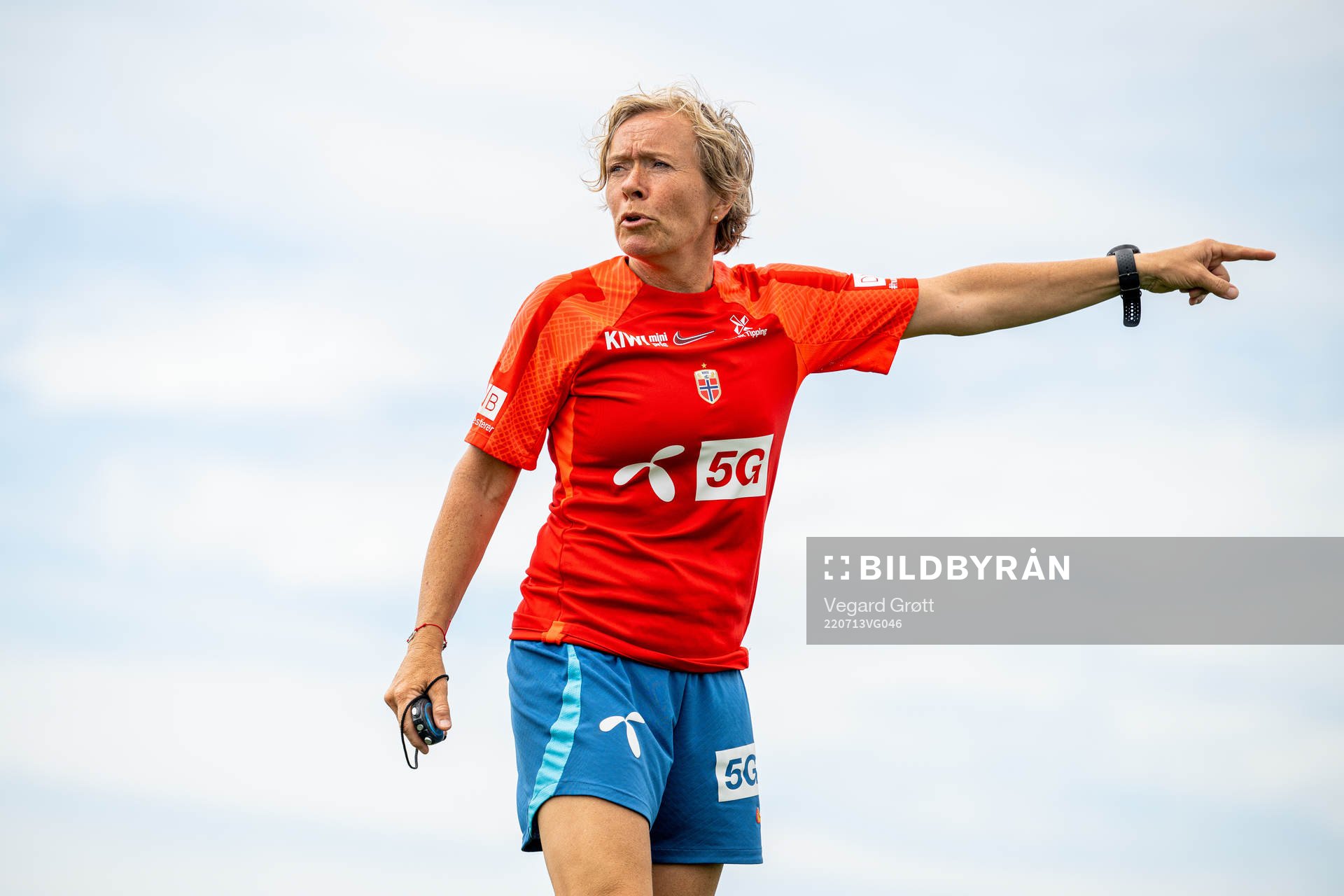 Gunnvor Halmøy, physical coach of the Norwegian national