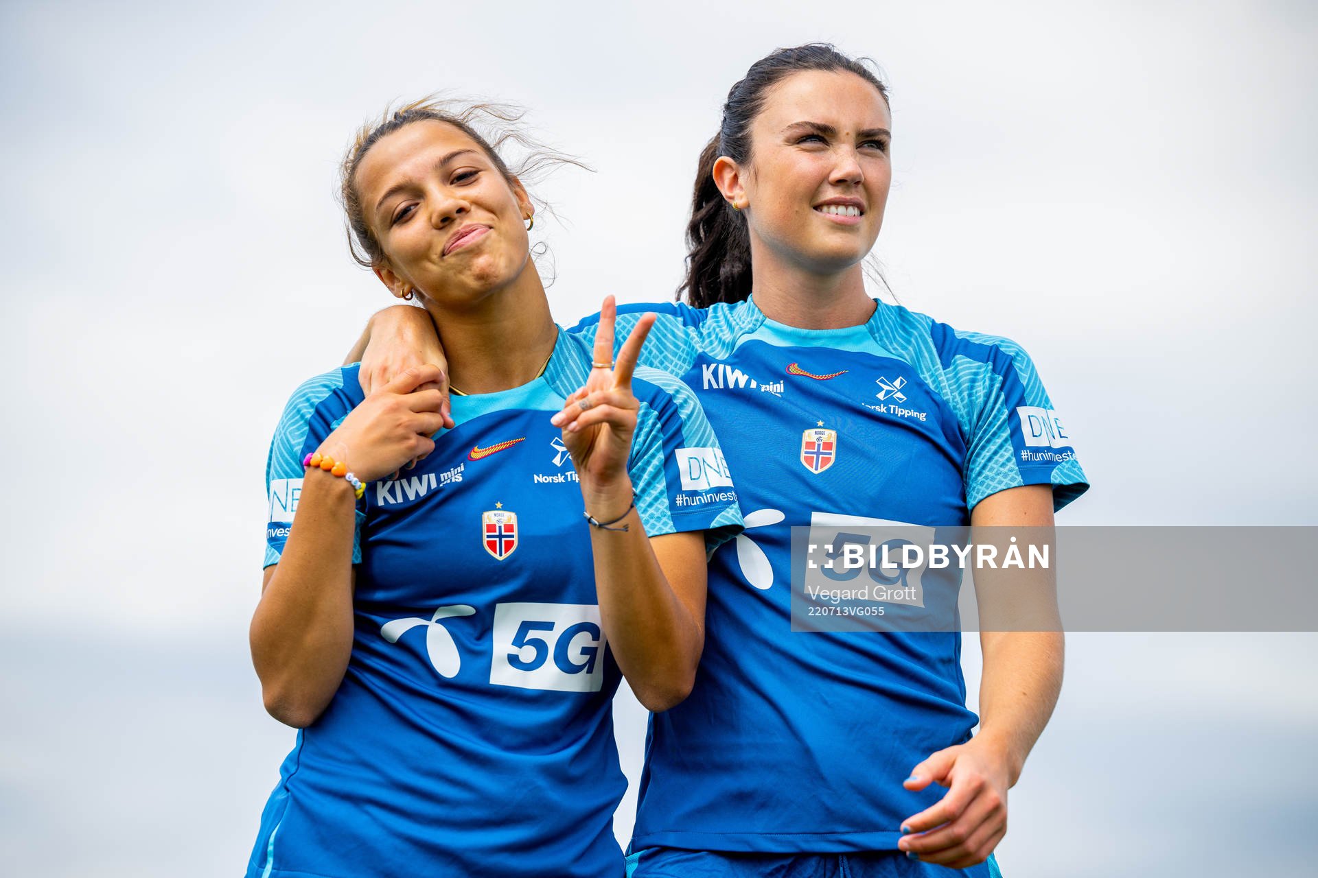Celin Bizet Ildhusøy and Ingrid Syrstad Engen of the