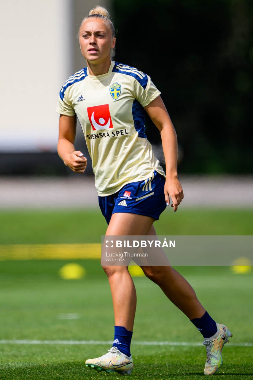 Hanna Bennison of the Swedish women's national football