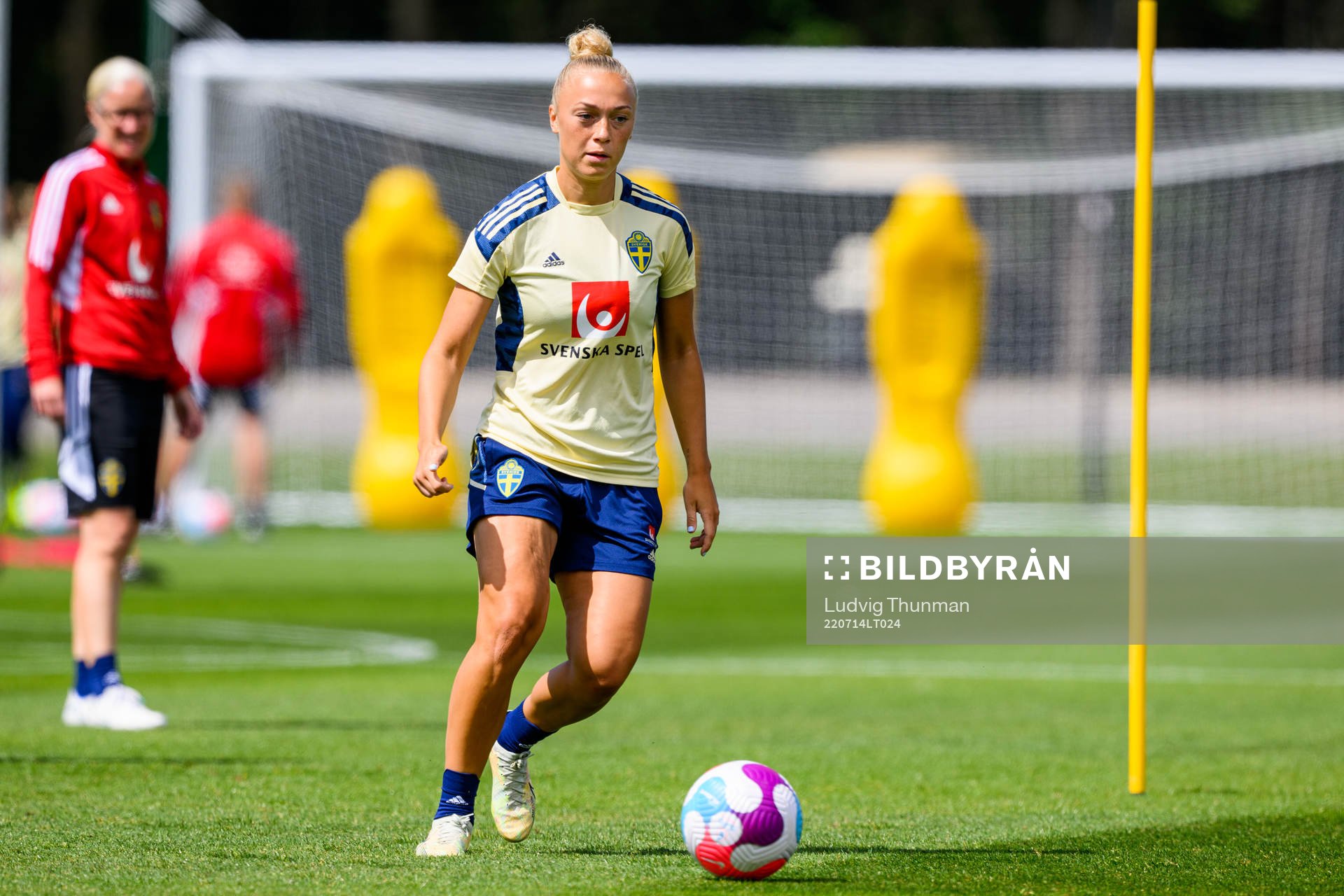 Hanna Bennison of the Swedish women's national football