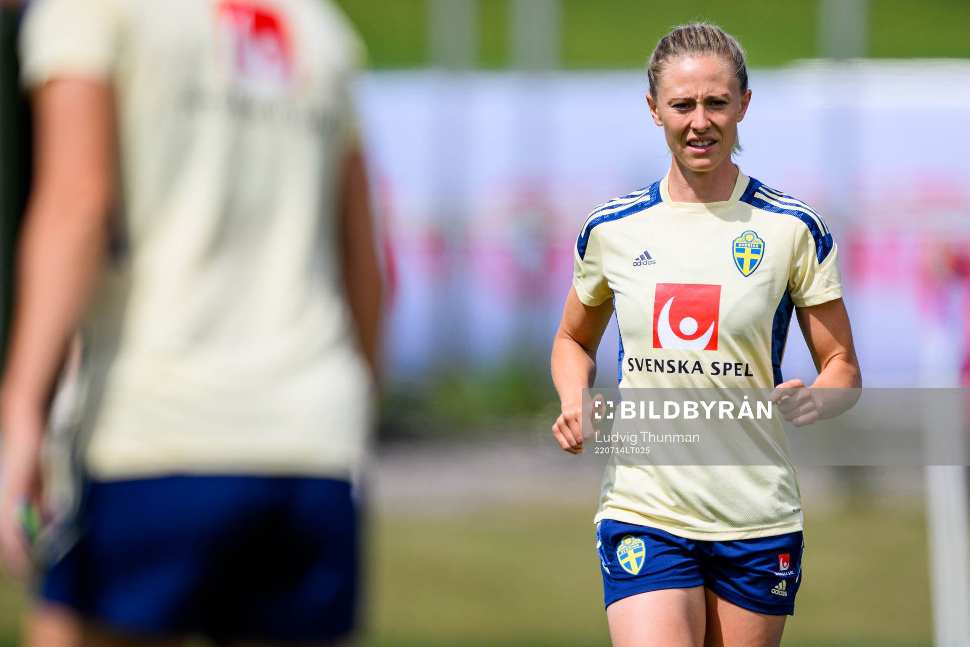 Rebecka Blomqvist of the Swedish women's national football