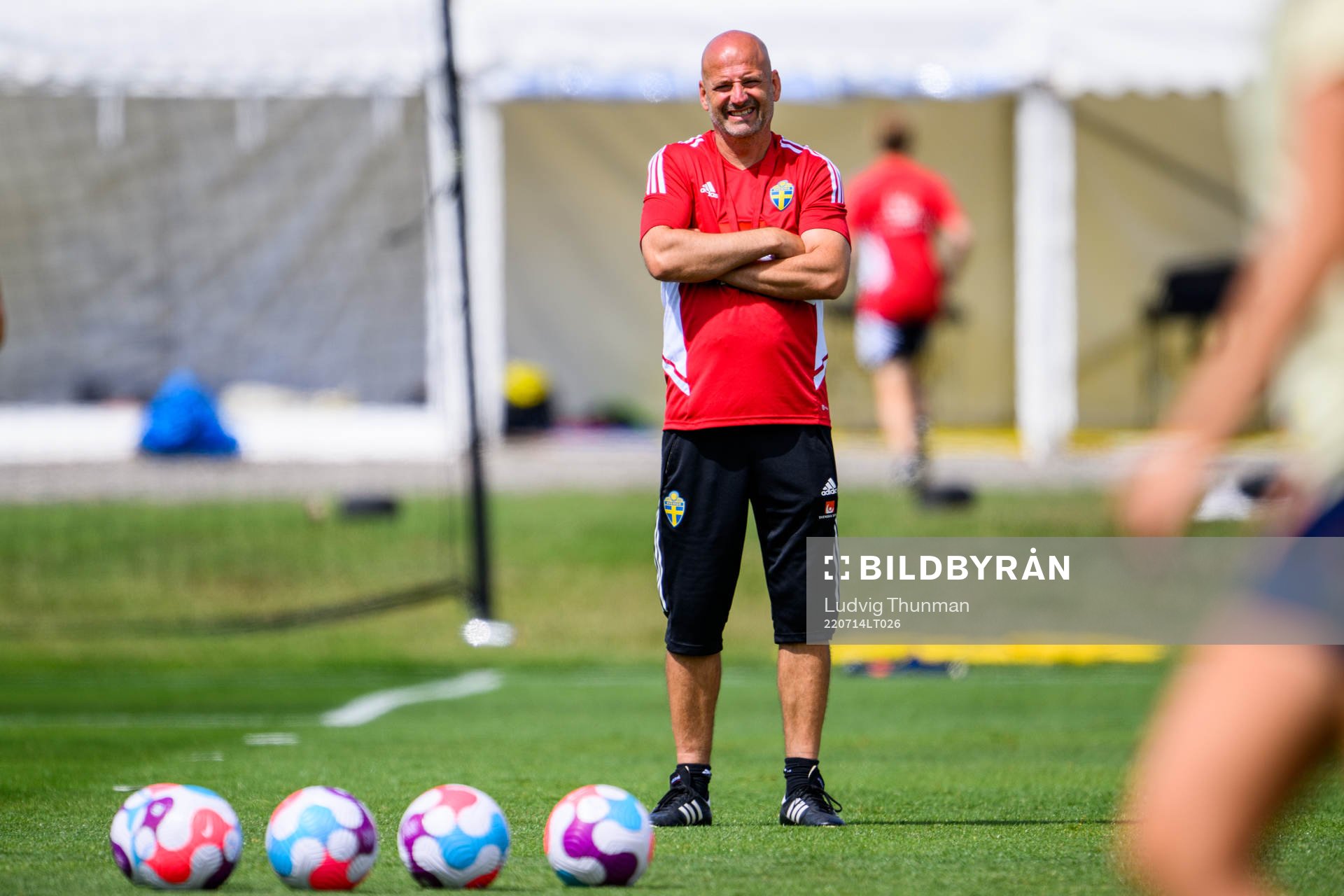 Magnus Wikman, assistant coach of the Swedish women's