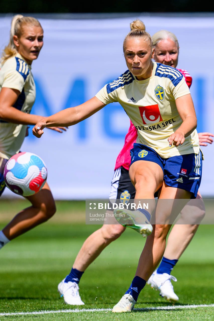 Hanna Bennison of the Swedish women's national football