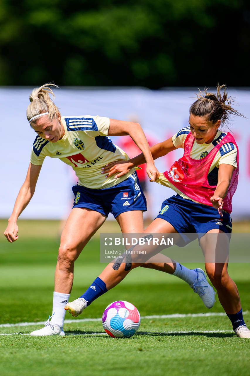 Linda Sembrant and Johanna Rytting Kaneryd of the Swedish