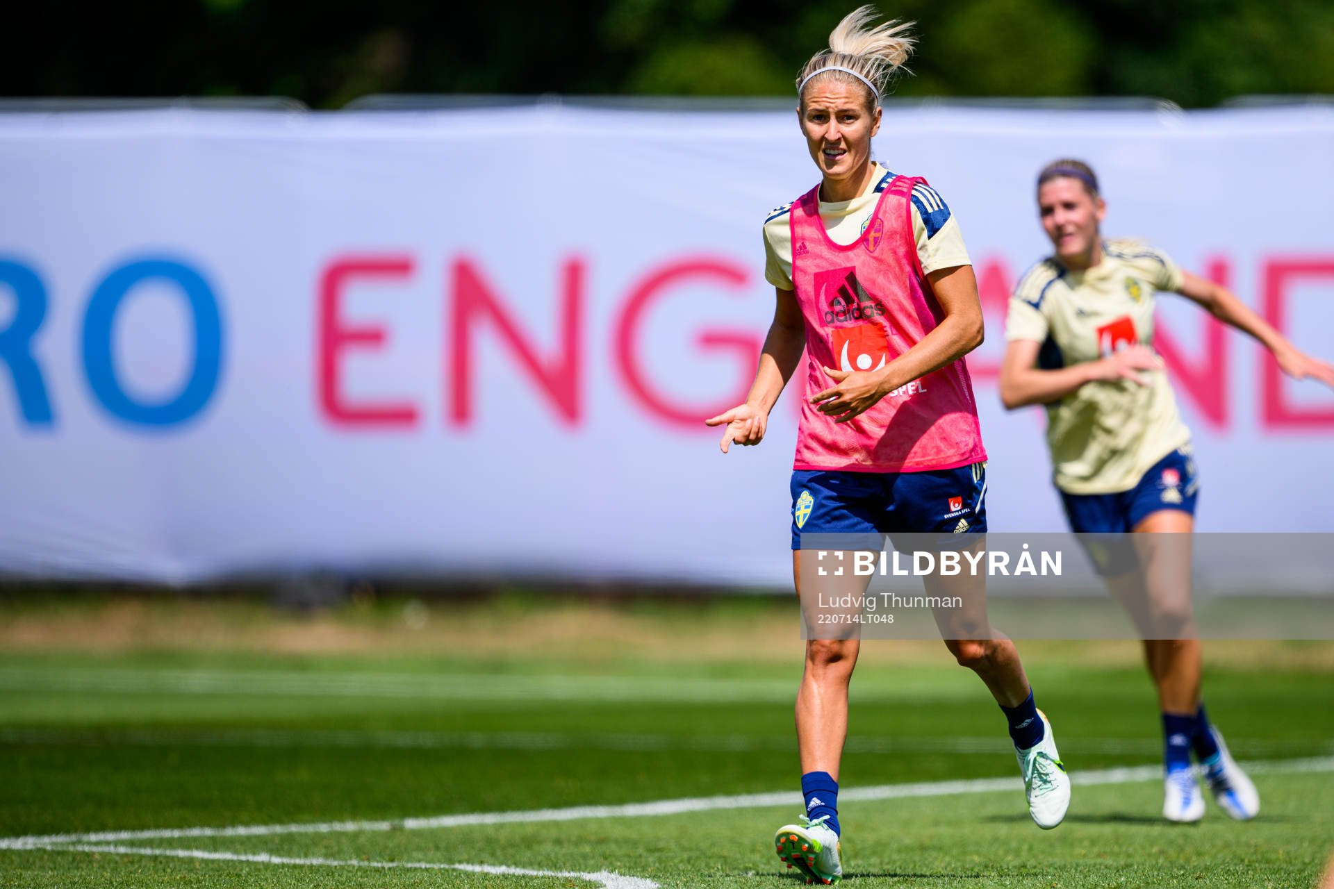 Emma Kullberg of the Swedish women's national football team