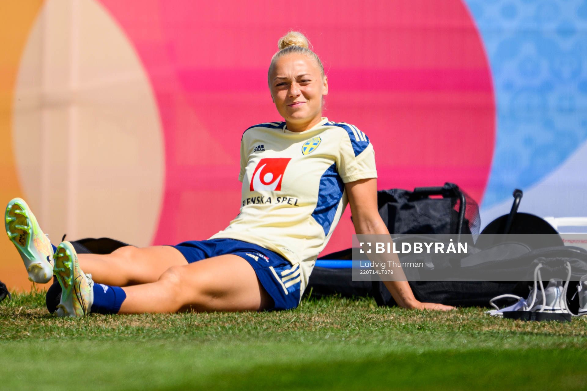 Hanna Bennison of the Swedish women's national football