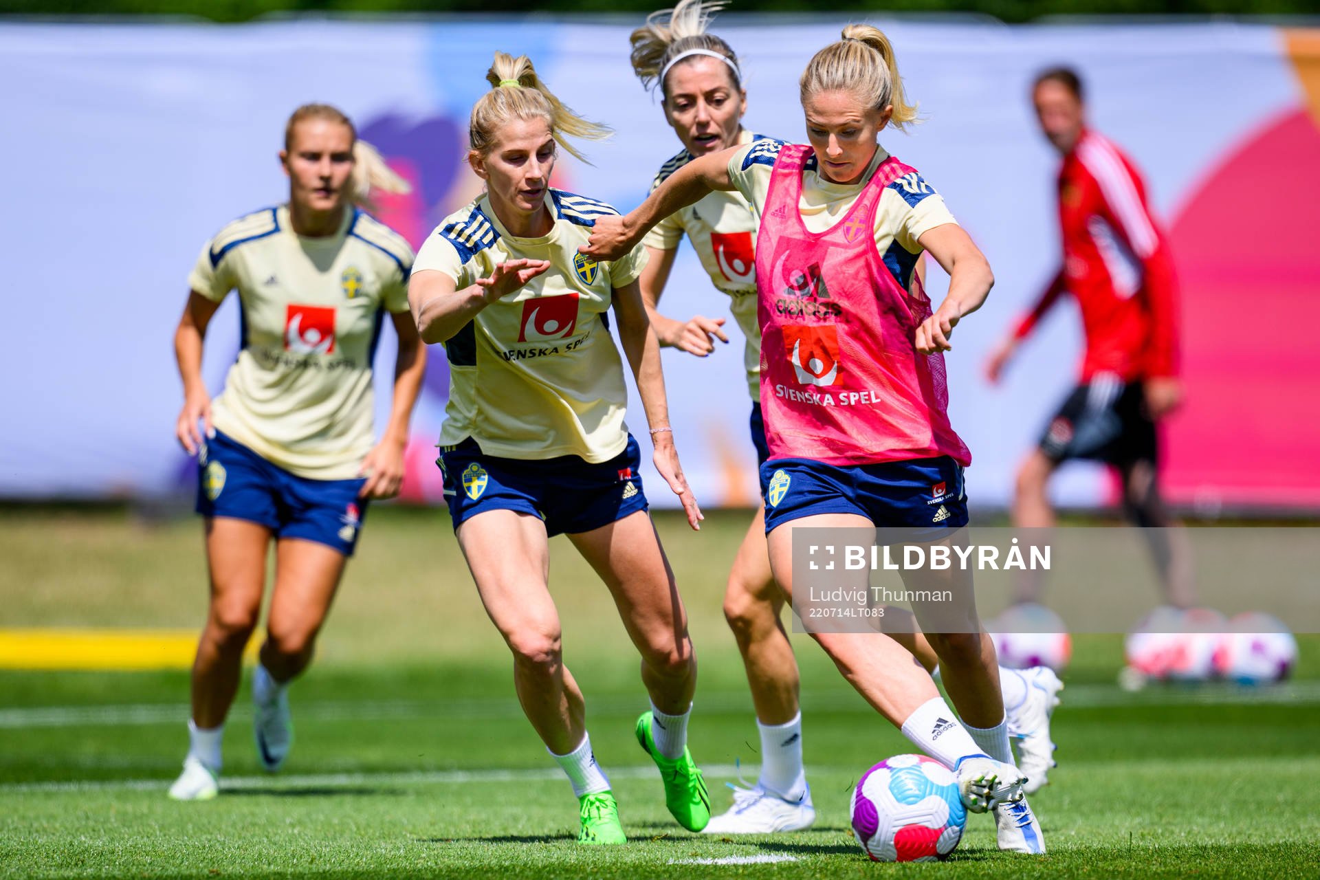 Sofia Jakobsson, Linda Sembrant and Rebecka Blomqvist of