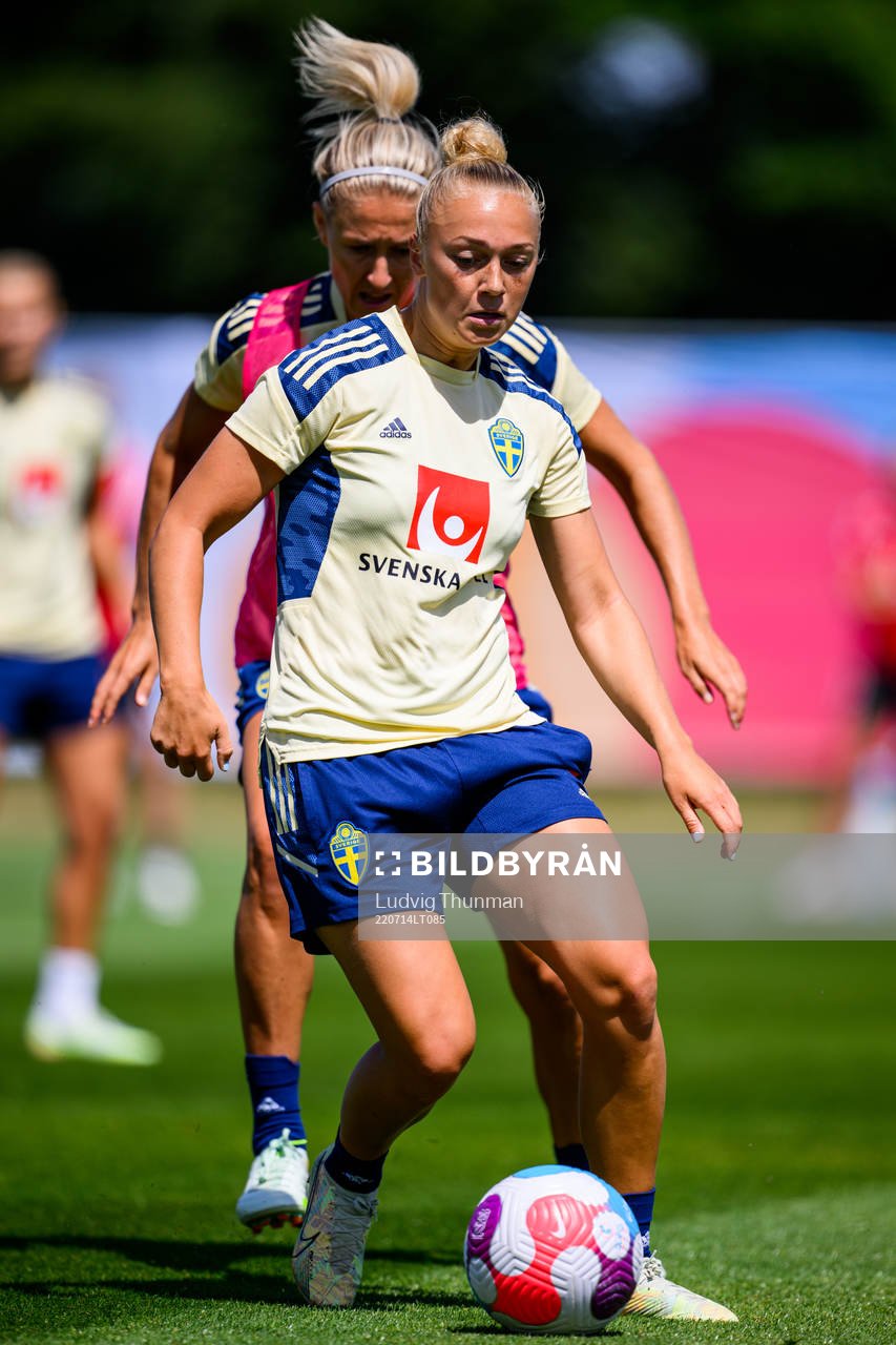 Hanna Bennison of the Swedish women's national football