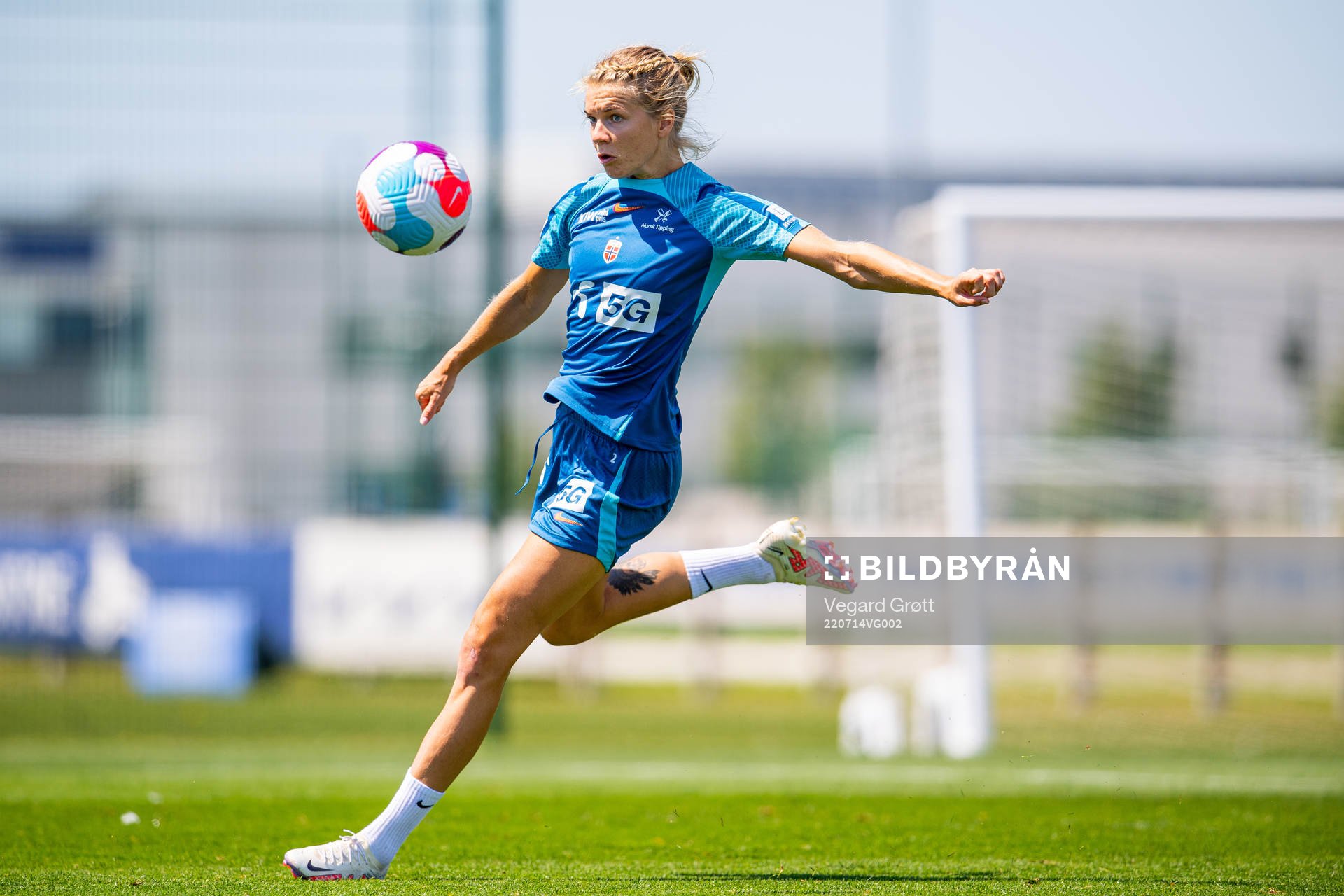 Ada Hegerberg of the Norwegian national football team at a