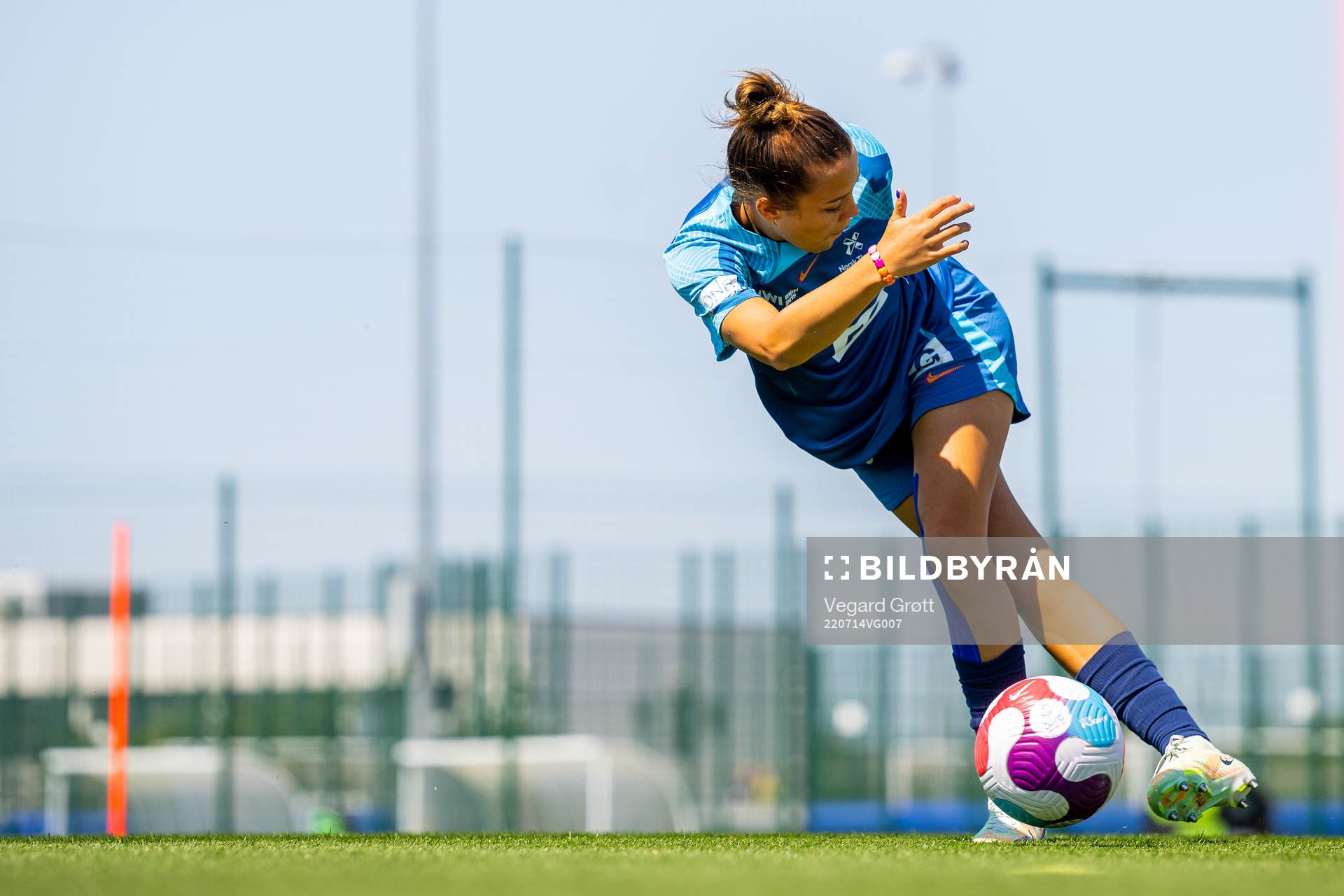 Celin Bizet Ildhusøy of the Norwegian national football