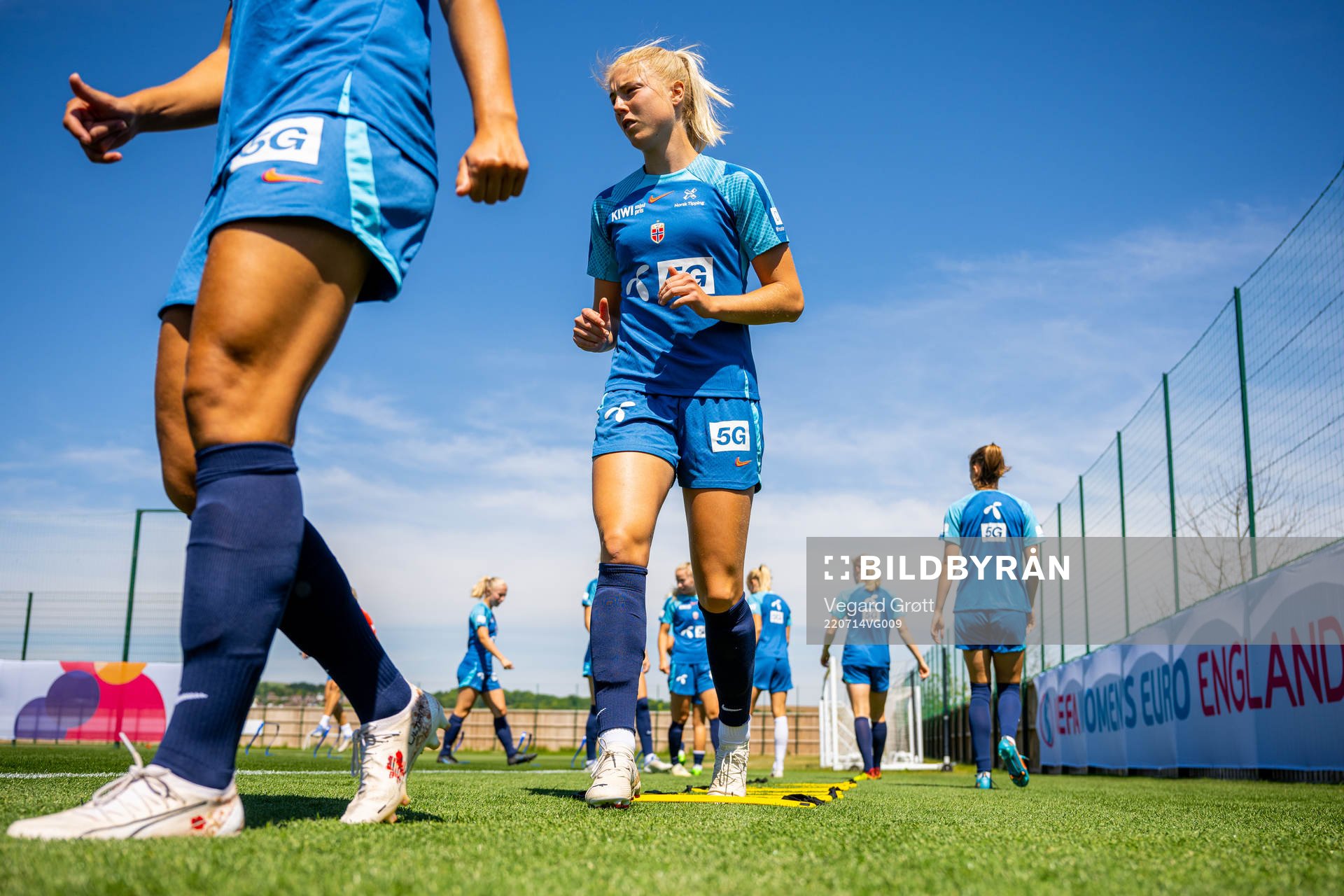 Sophie Román Haug of the Norwegian national football team
