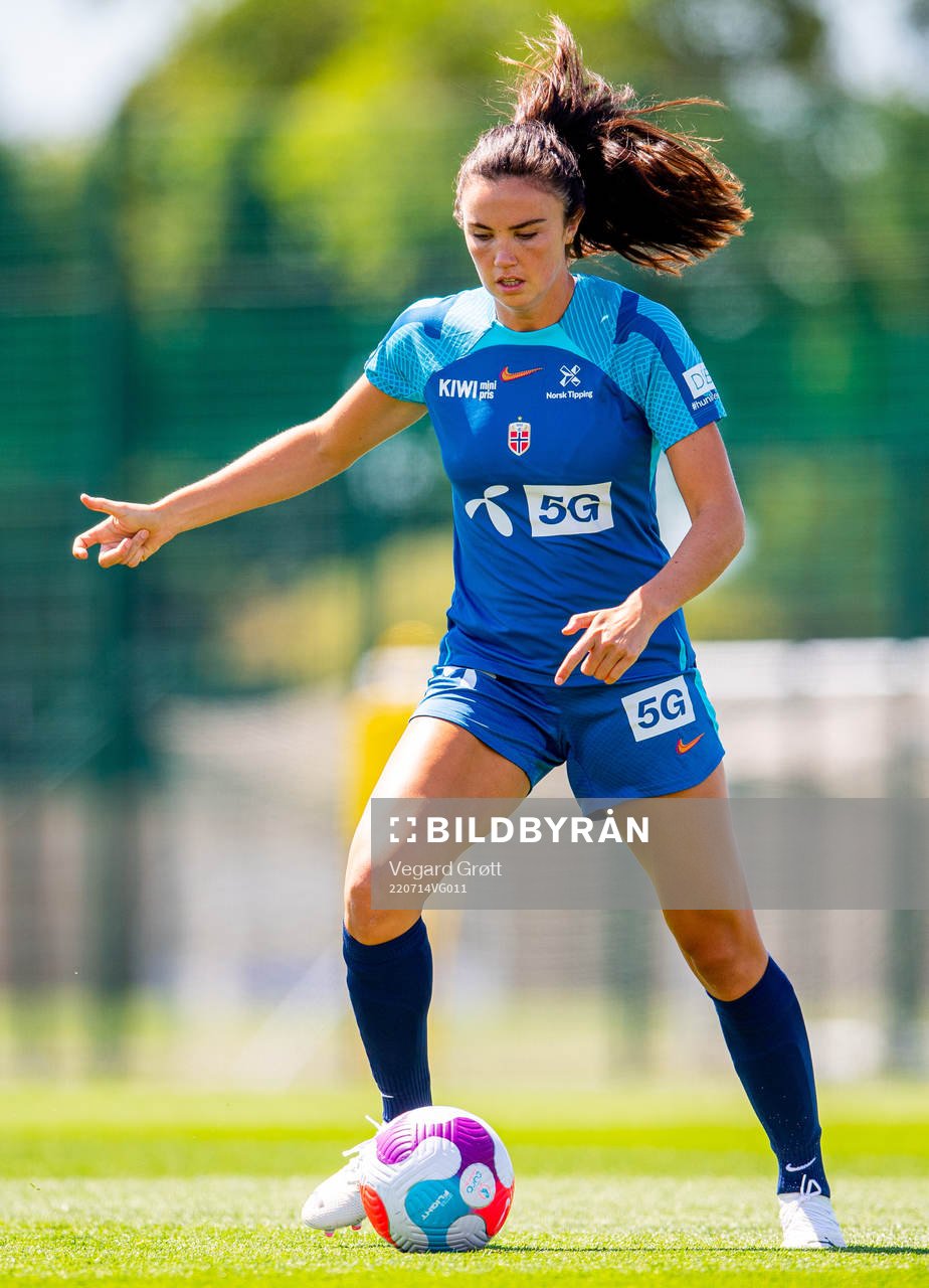 Ingrid Syrstad Engen of the Norwegian national football
