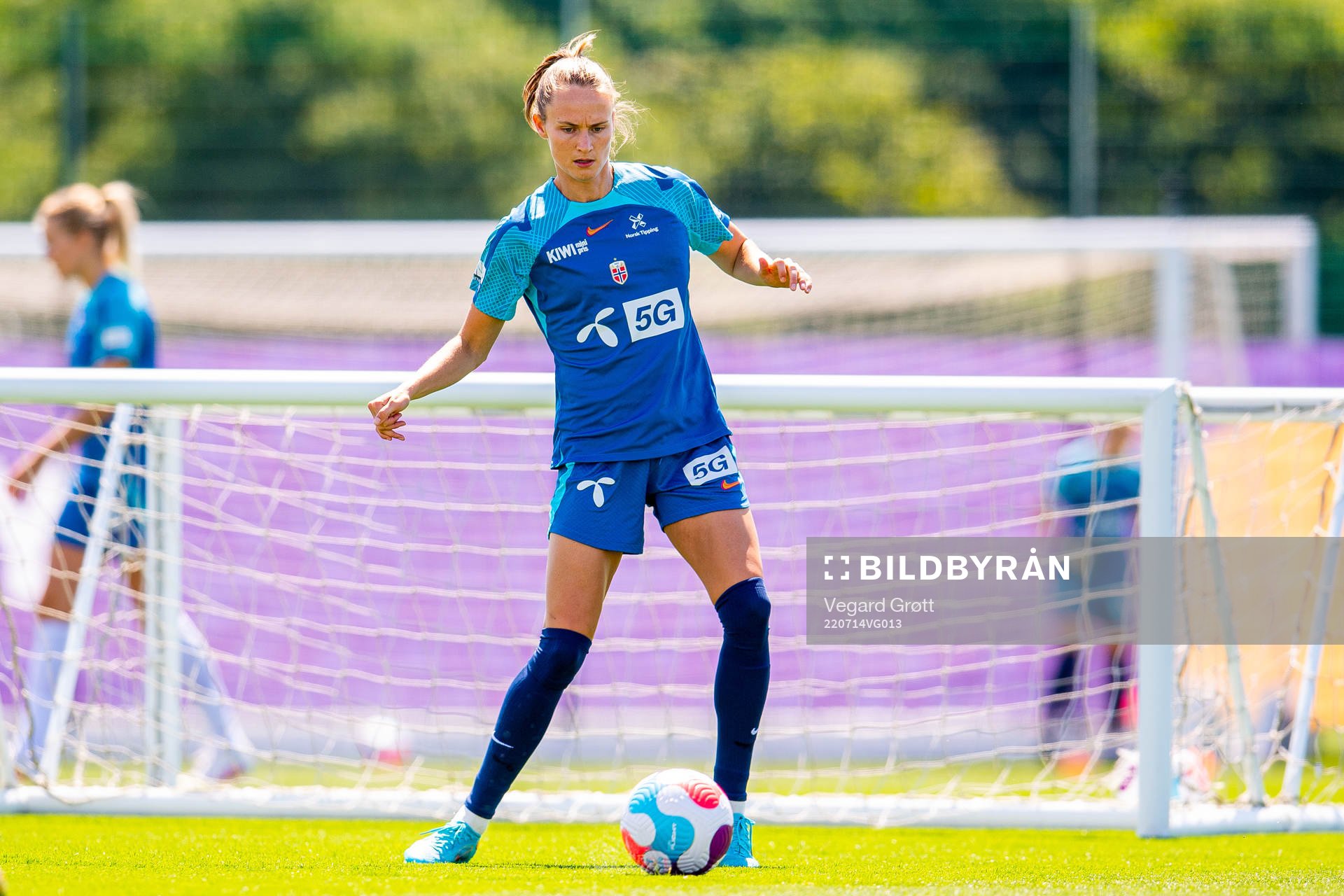 Caroline Graham Hansen of the Norwegian national football