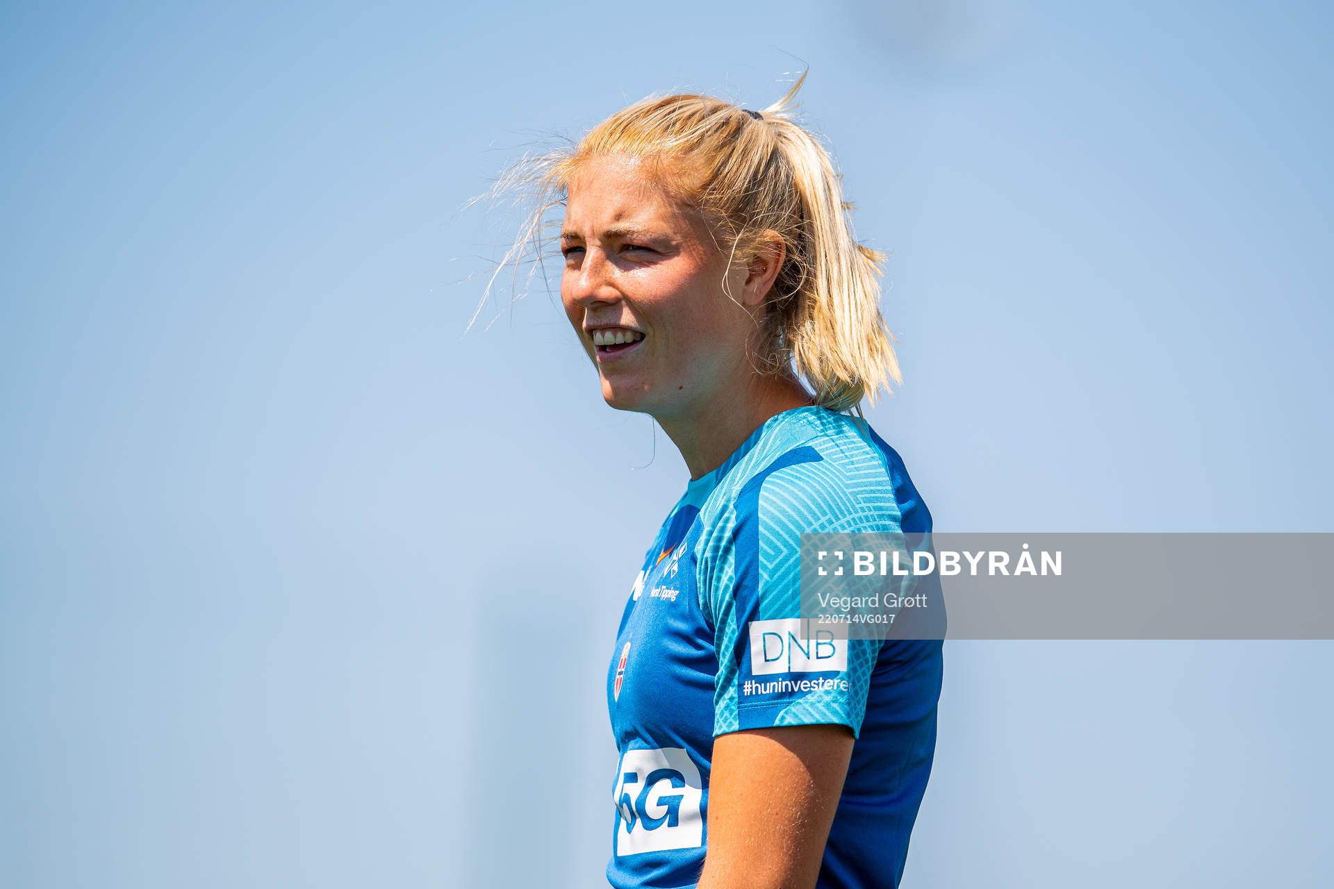 Sophie Román Haug of the Norwegian national football team