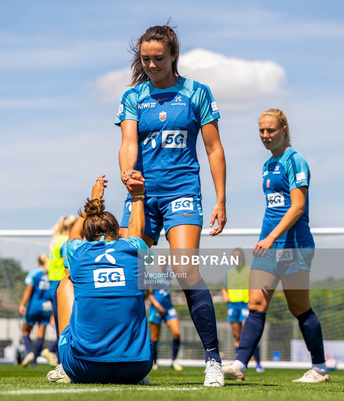 Ingrid Syrstad Engen of the Norwegian national football