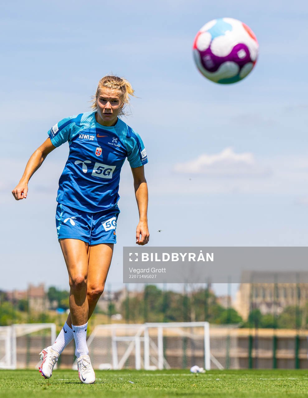 Ada Hegerberg of the Norwegian national football team at a