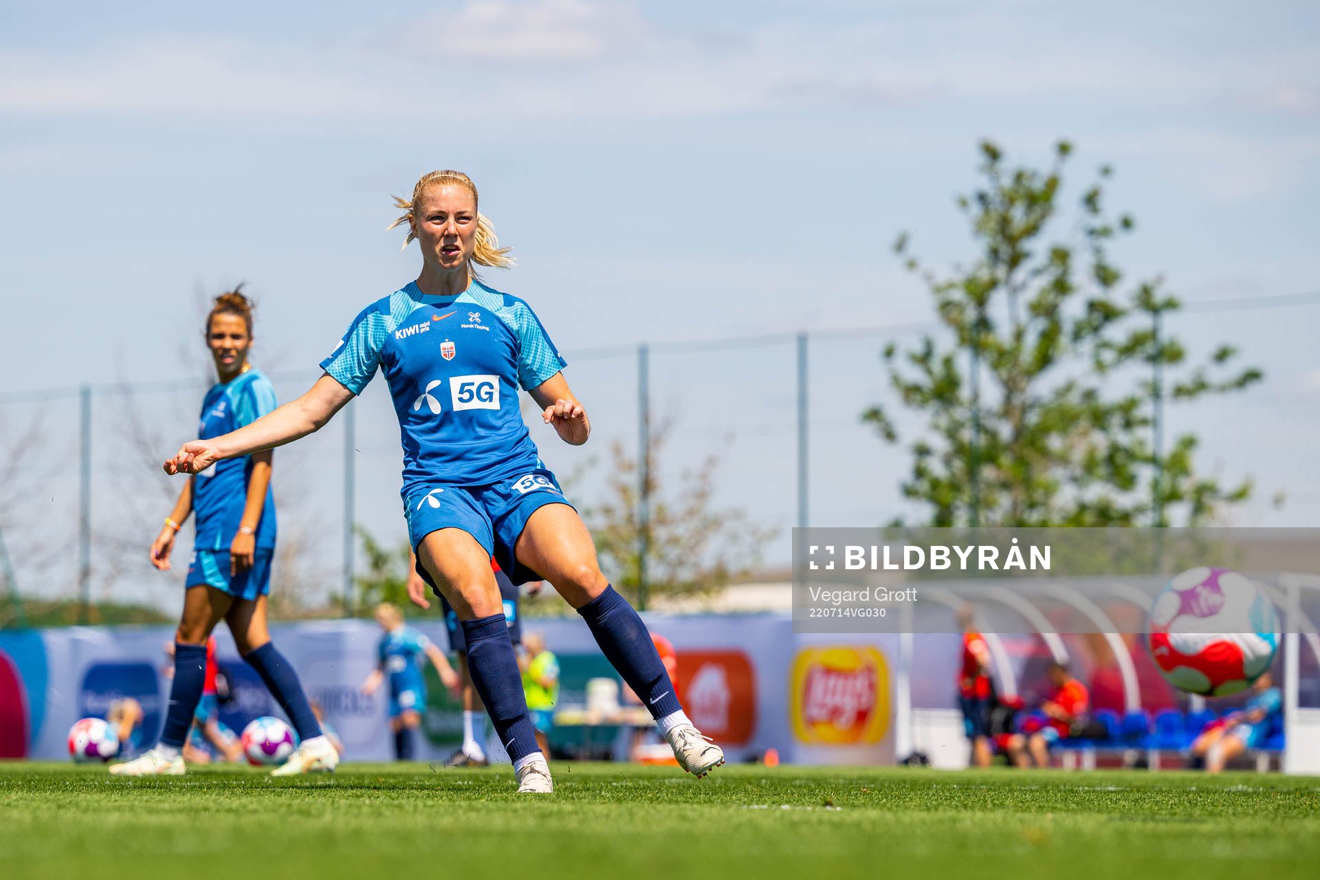 Sophie Román Haug of the Norwegian national football team