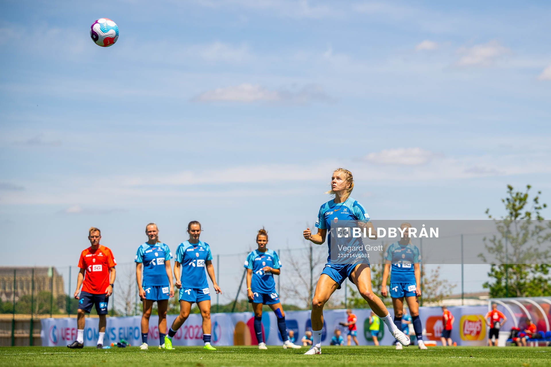 Ada Hegerberg of the Norwegian national football team at a