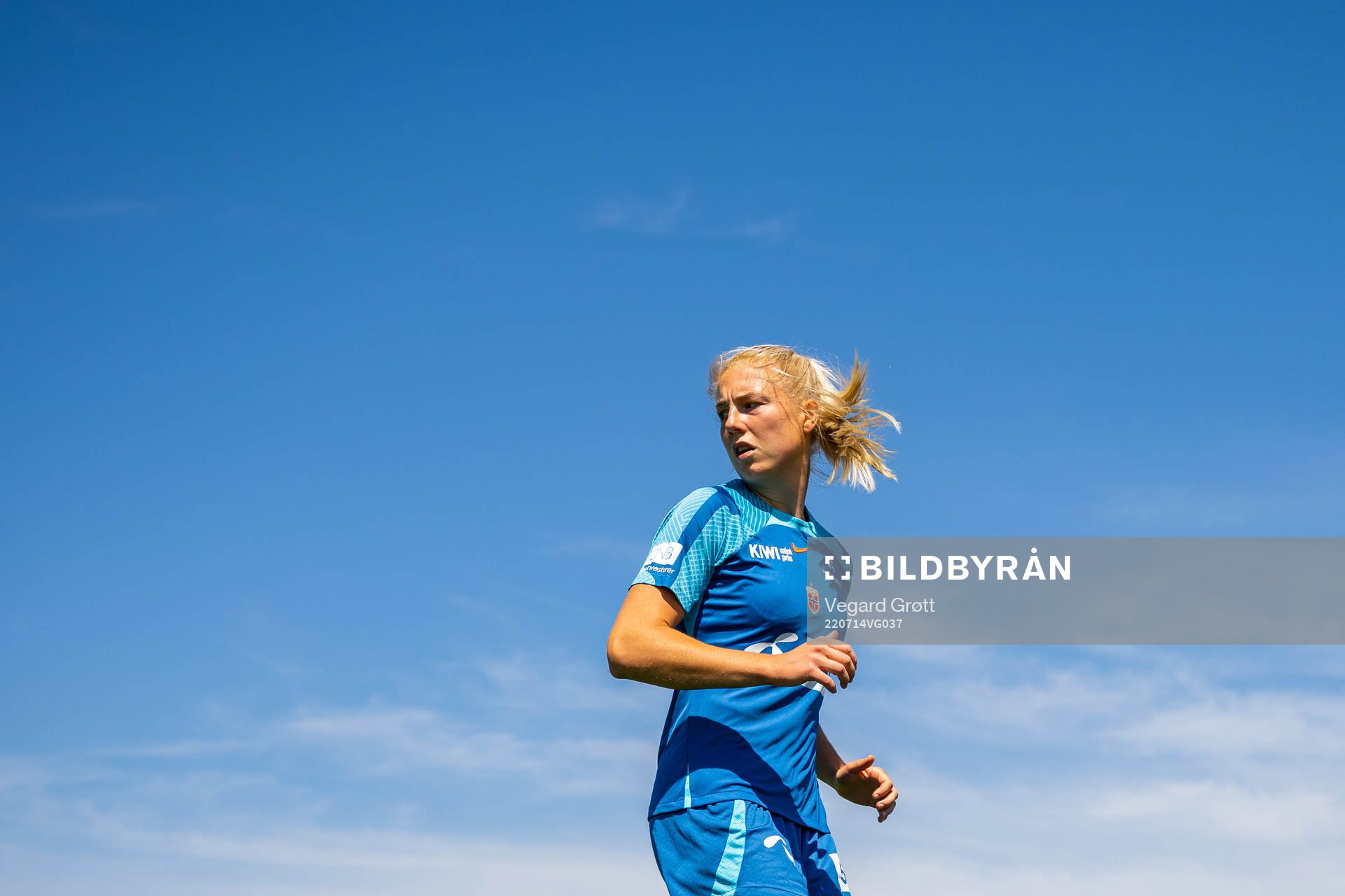 Sophie Román Haug of the Norwegian national football team