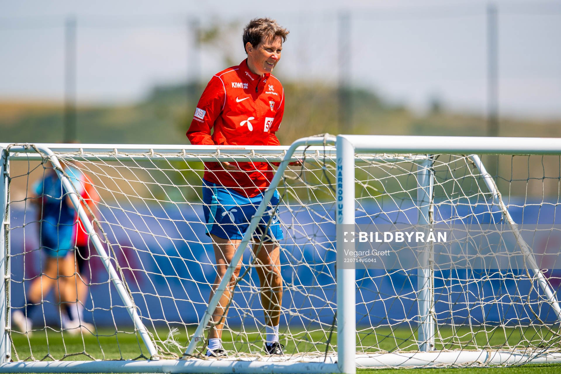 Lena Tyriberget, assistant coach of the Norwegian national