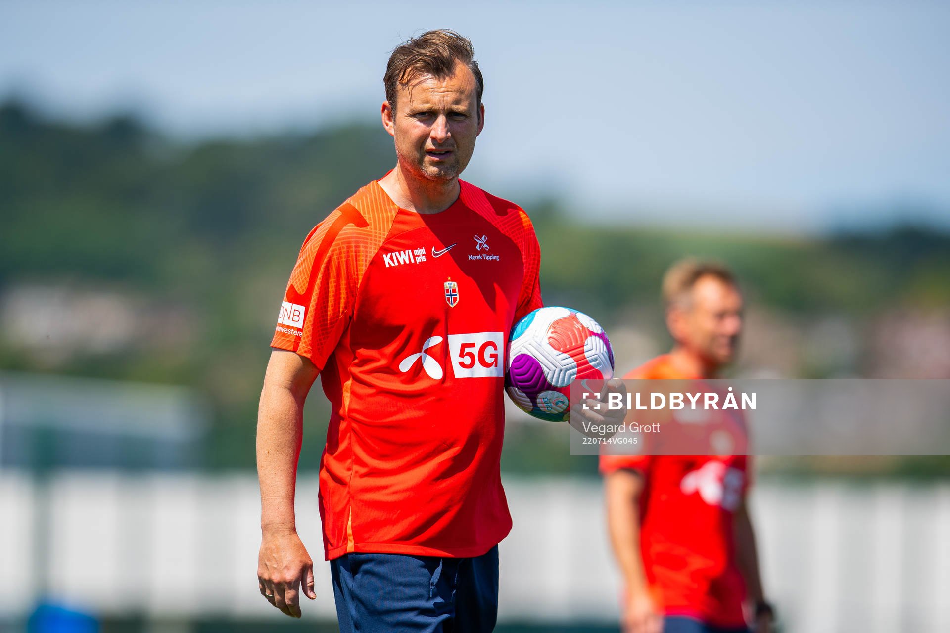 Roger Eskeland, goalkeeper coach of the Norwegian national