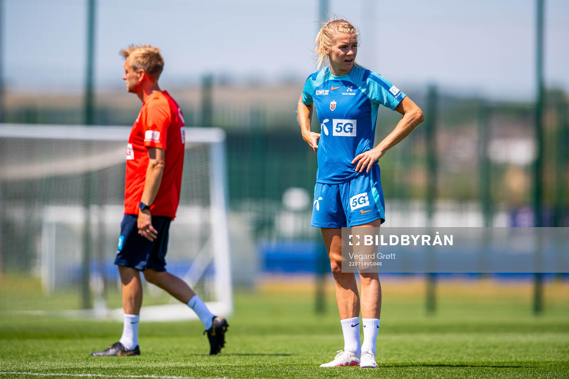 Ada Hegerberg of the Norwegian national football team at a