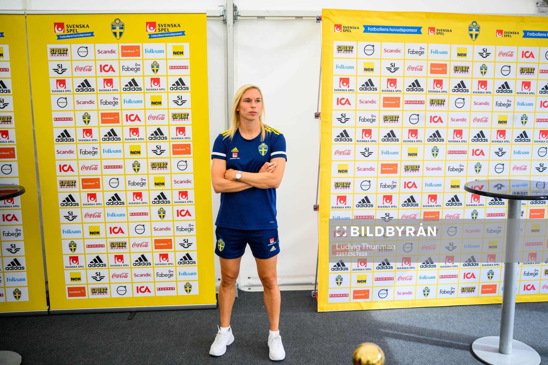 Jonna Andersson of the Swedish women's national football