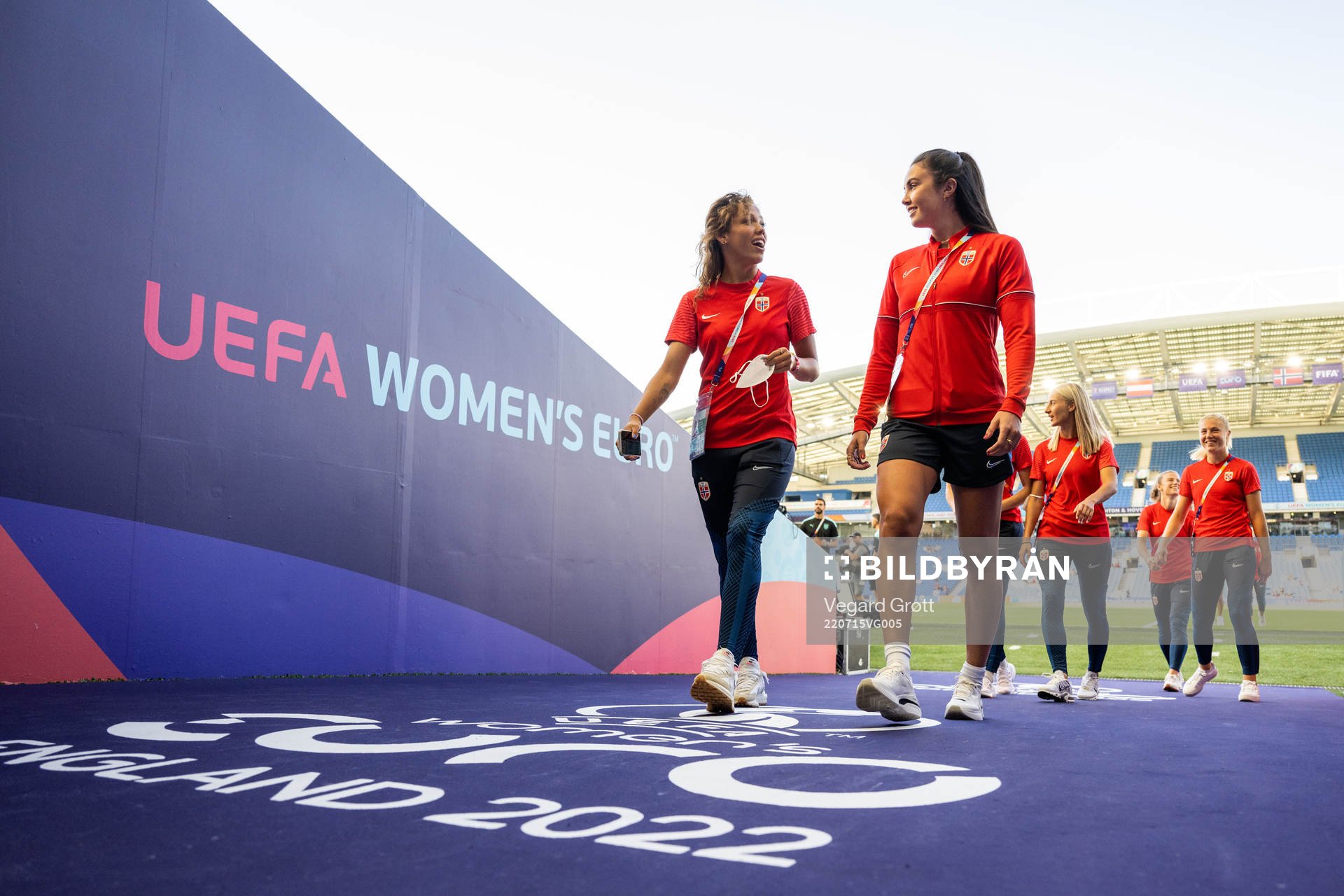 Celin Bizet Ildhusøy and Ingrid Syrstad Engen of Norway