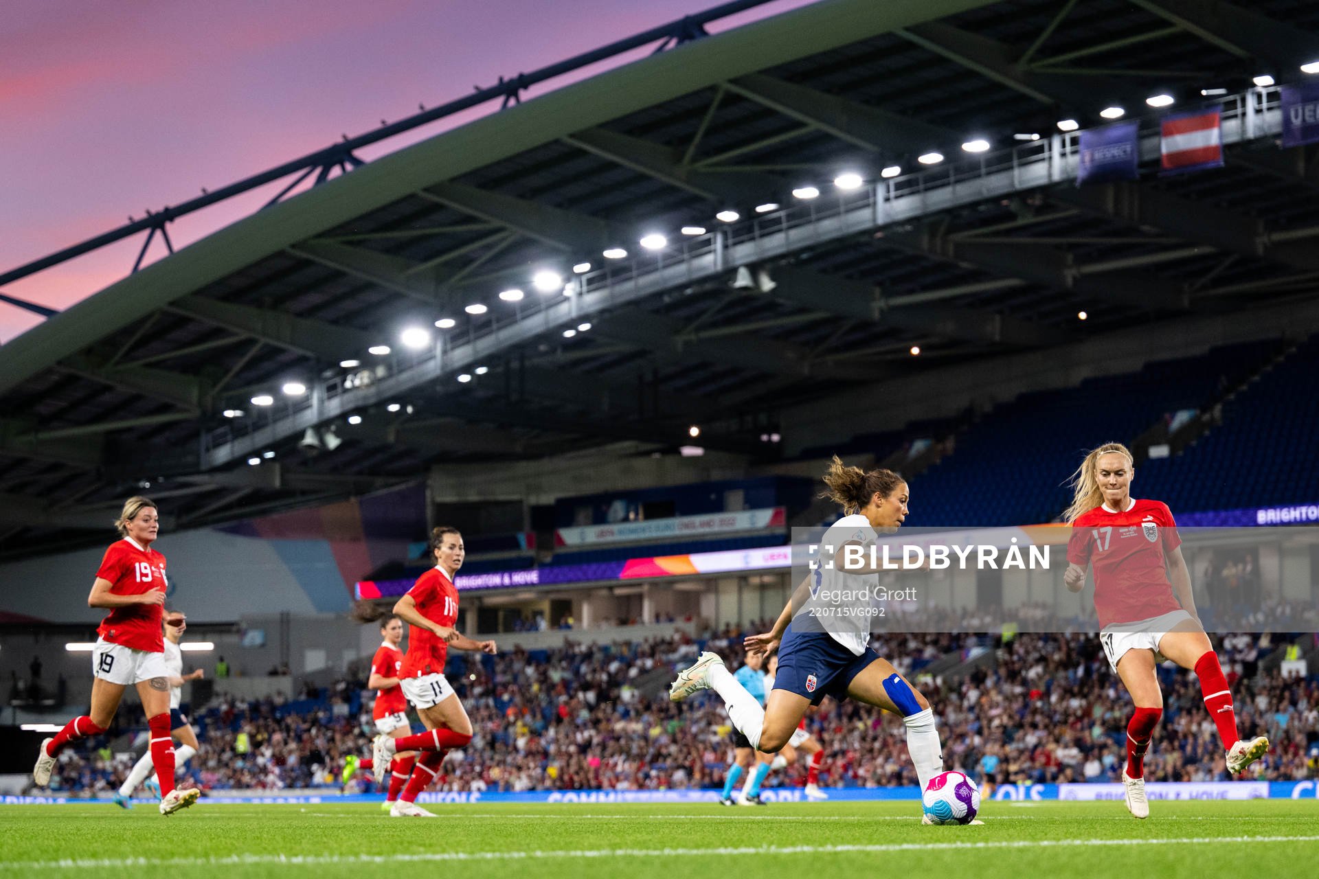 Celin Bizet Ildhusøy of Norway and Sarah Puntigam of