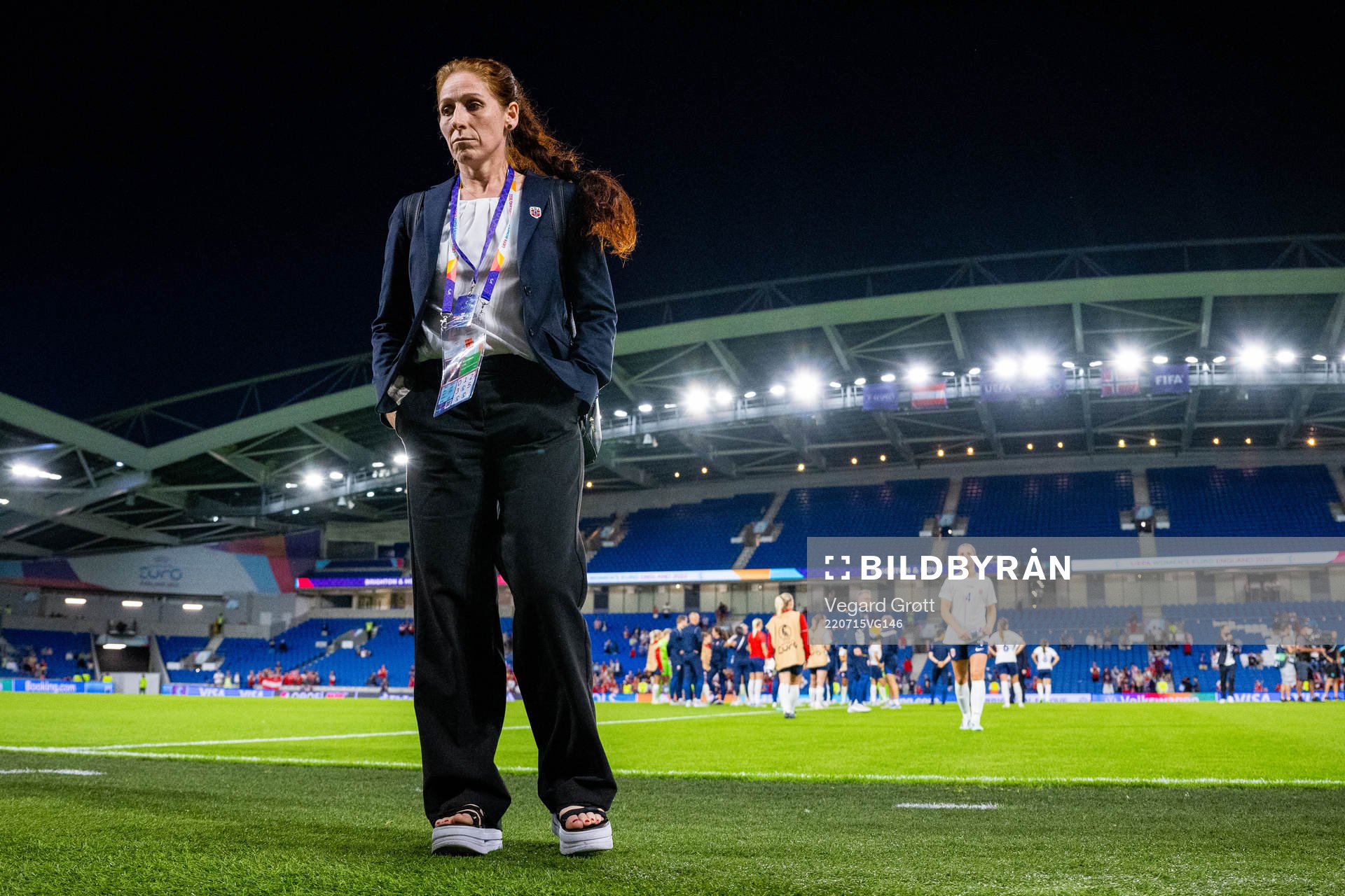 Lise Klaveness, president of the Norwegian Football