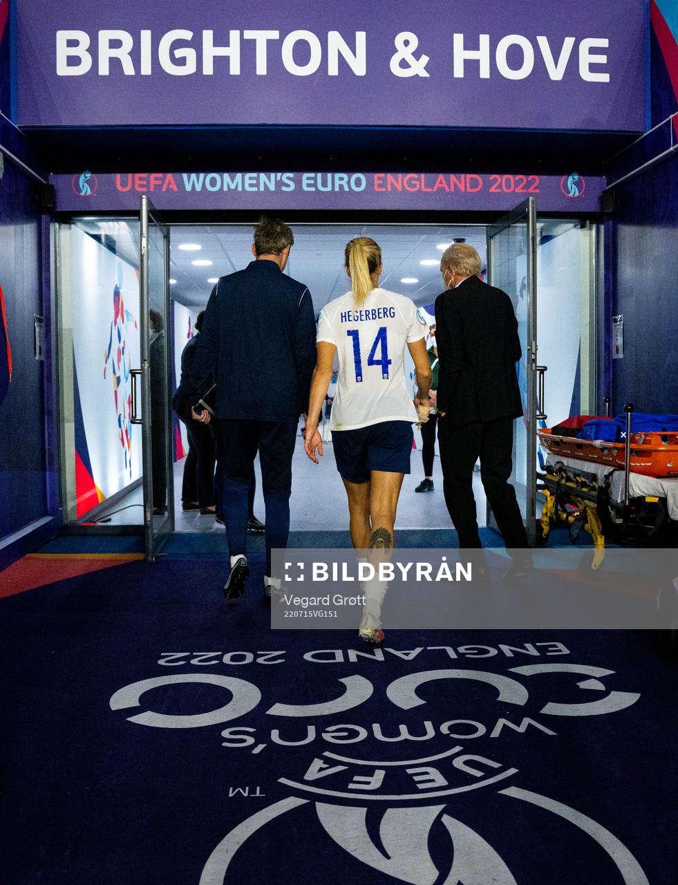 Ada Hegerberg of Norway looks dejected