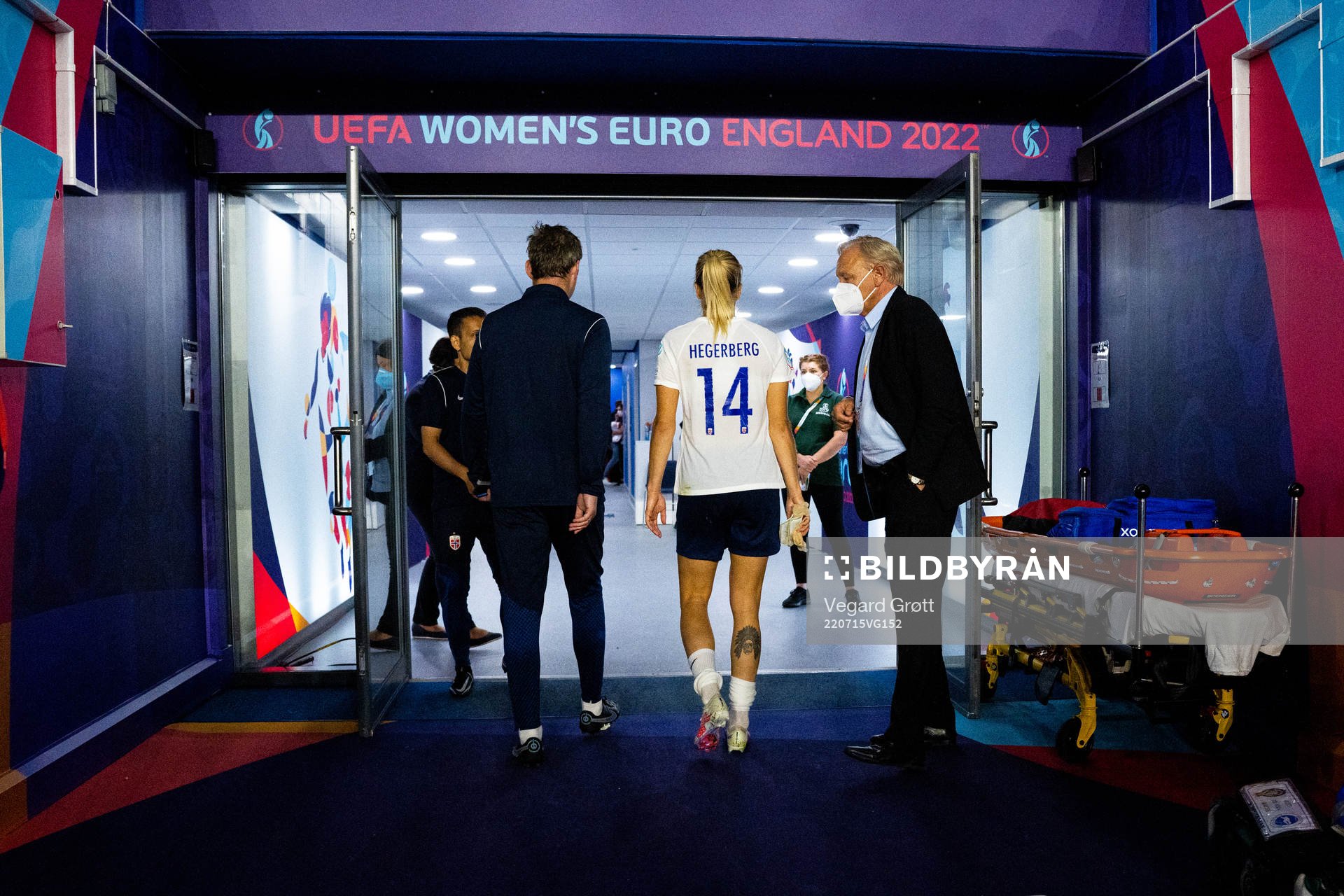 Ada Hegerberg of Norway looks dejected