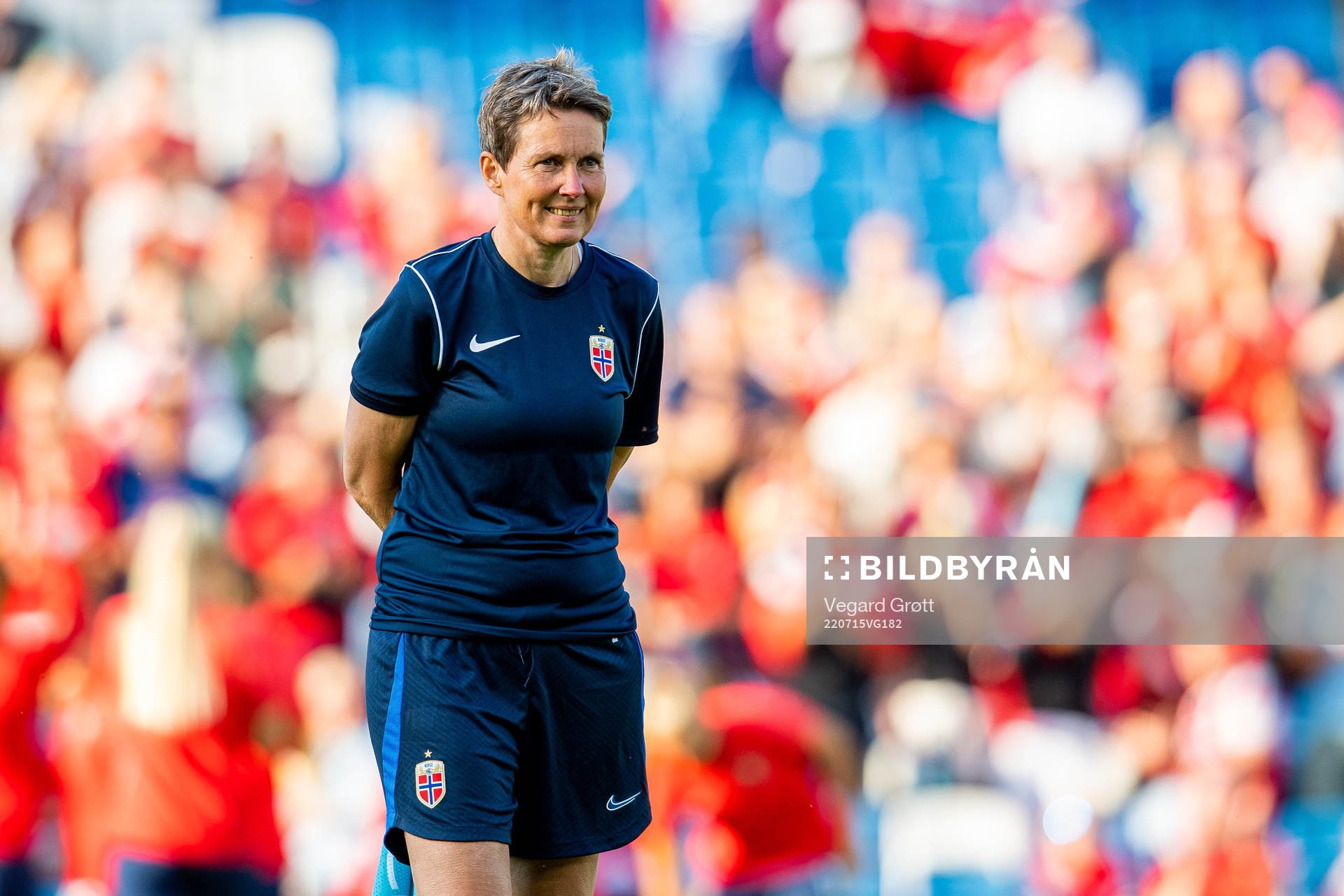 Lena Tyriberget, assistant coach of Norway